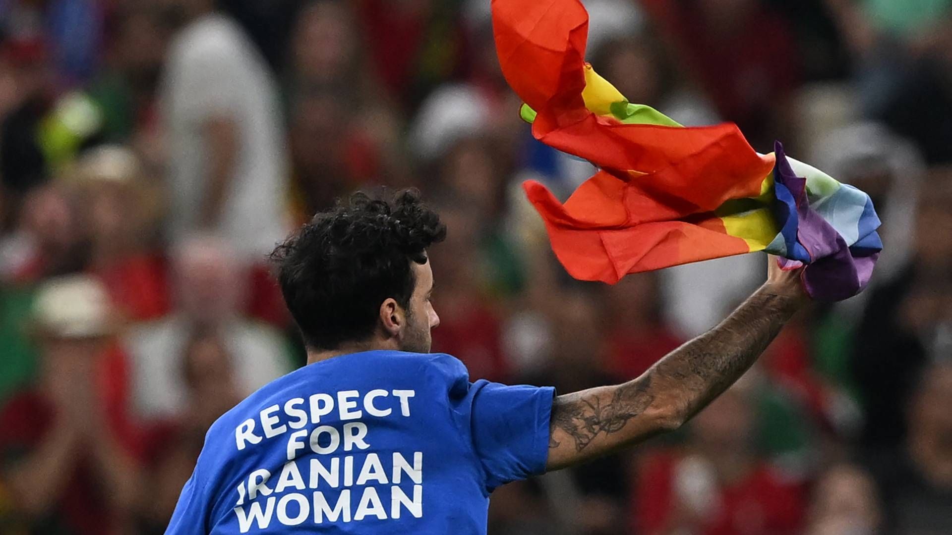 Mario Ferri pitch invader Flitzer