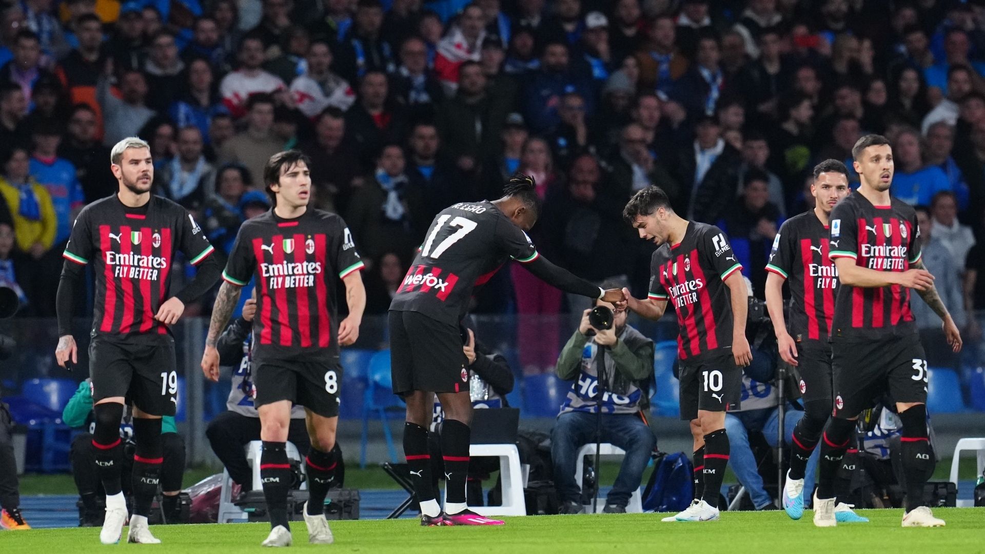 Brahim Diaz Leao Napoli Milan Serie A