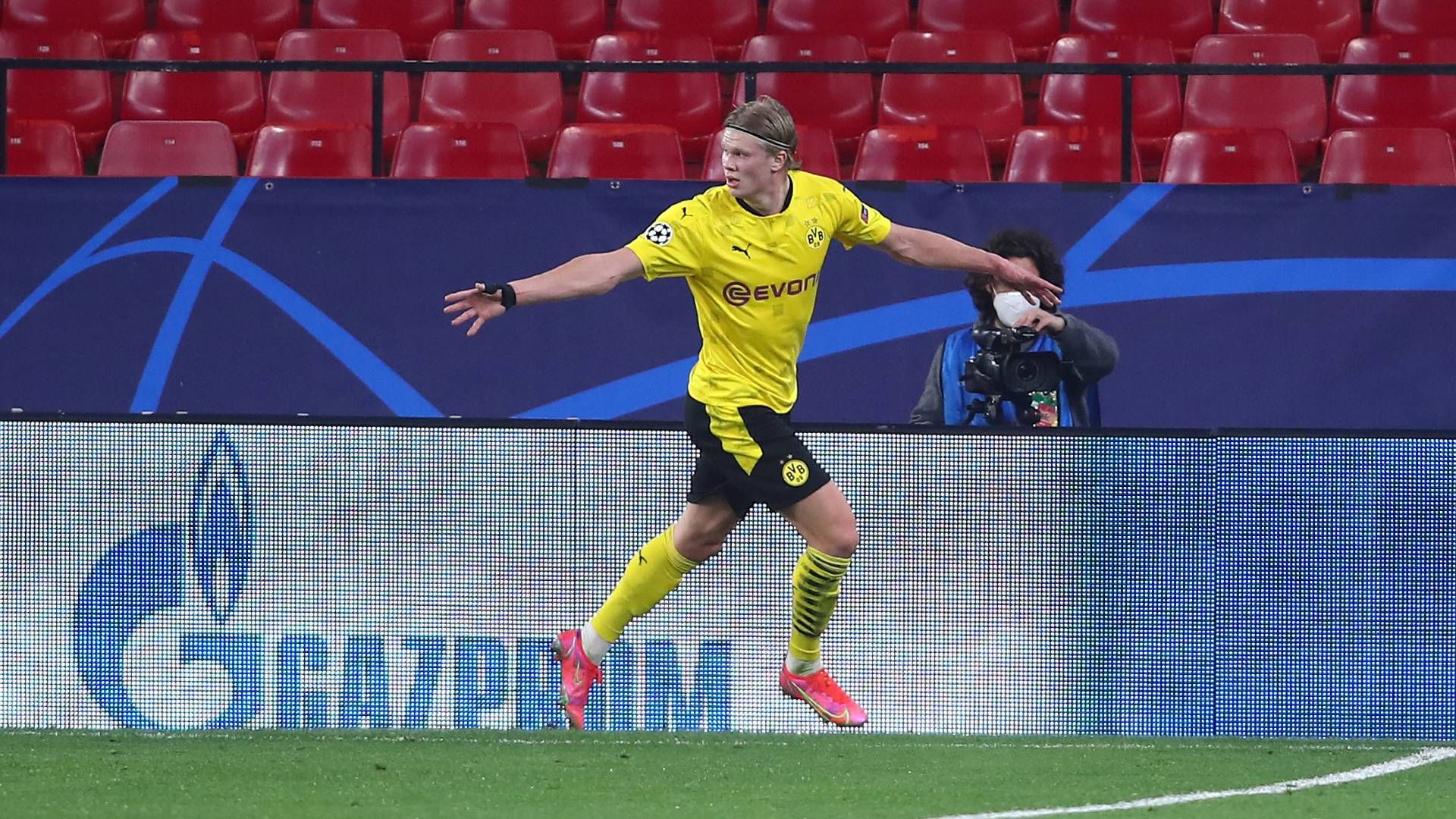 Erling Haaland Dortmund Champions League