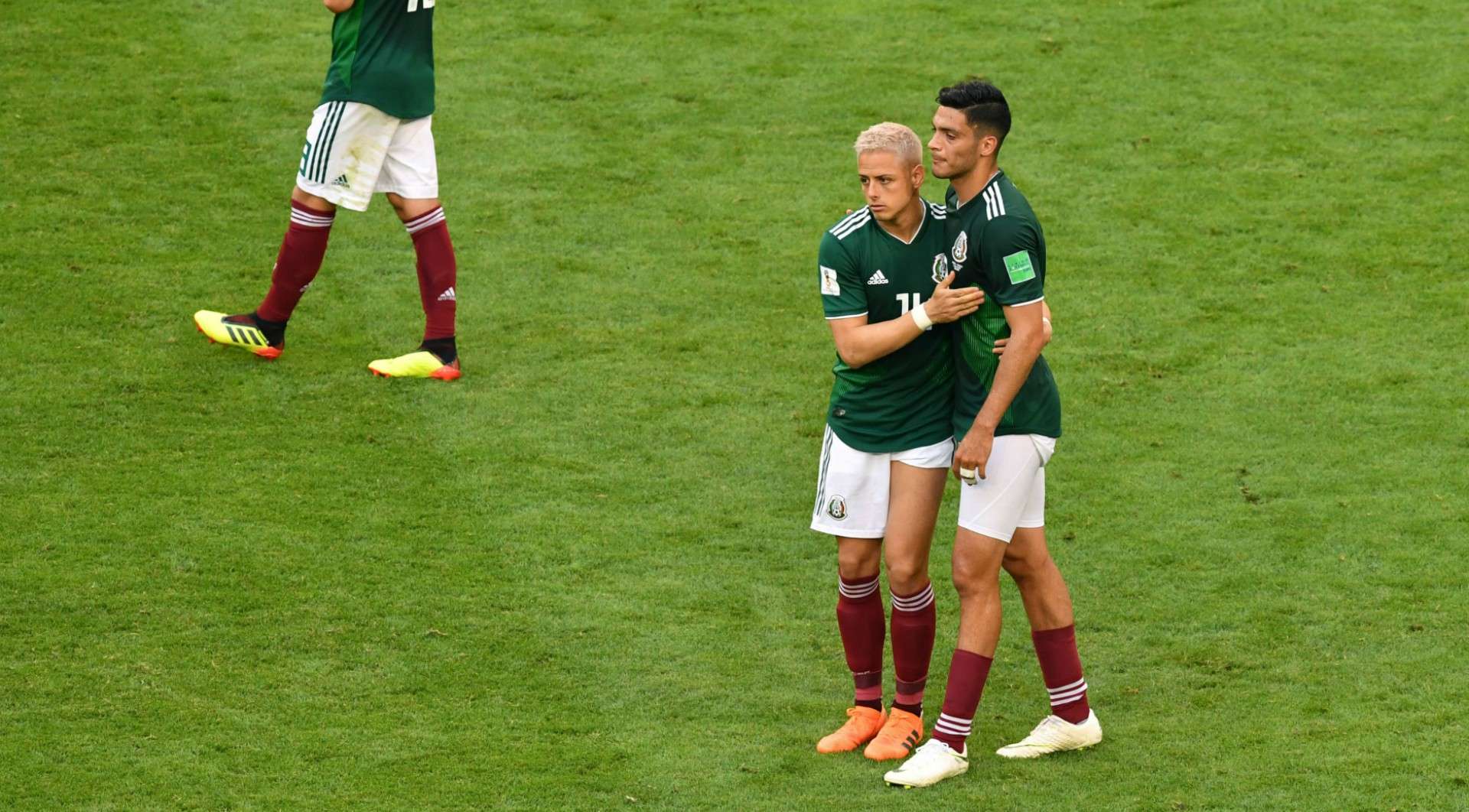 Chicharito Hernández Raúl Jiménez Selección mexicana