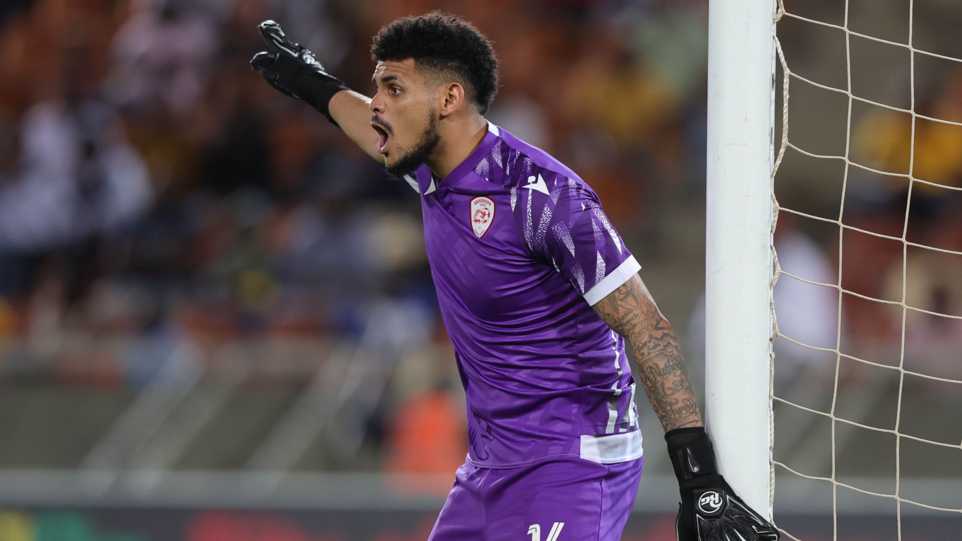 Renaldo Leaner of Sekhukhune United