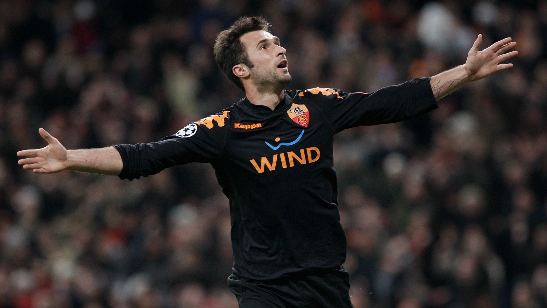 Mirko Vucinic Real Madrid As Roma 2008