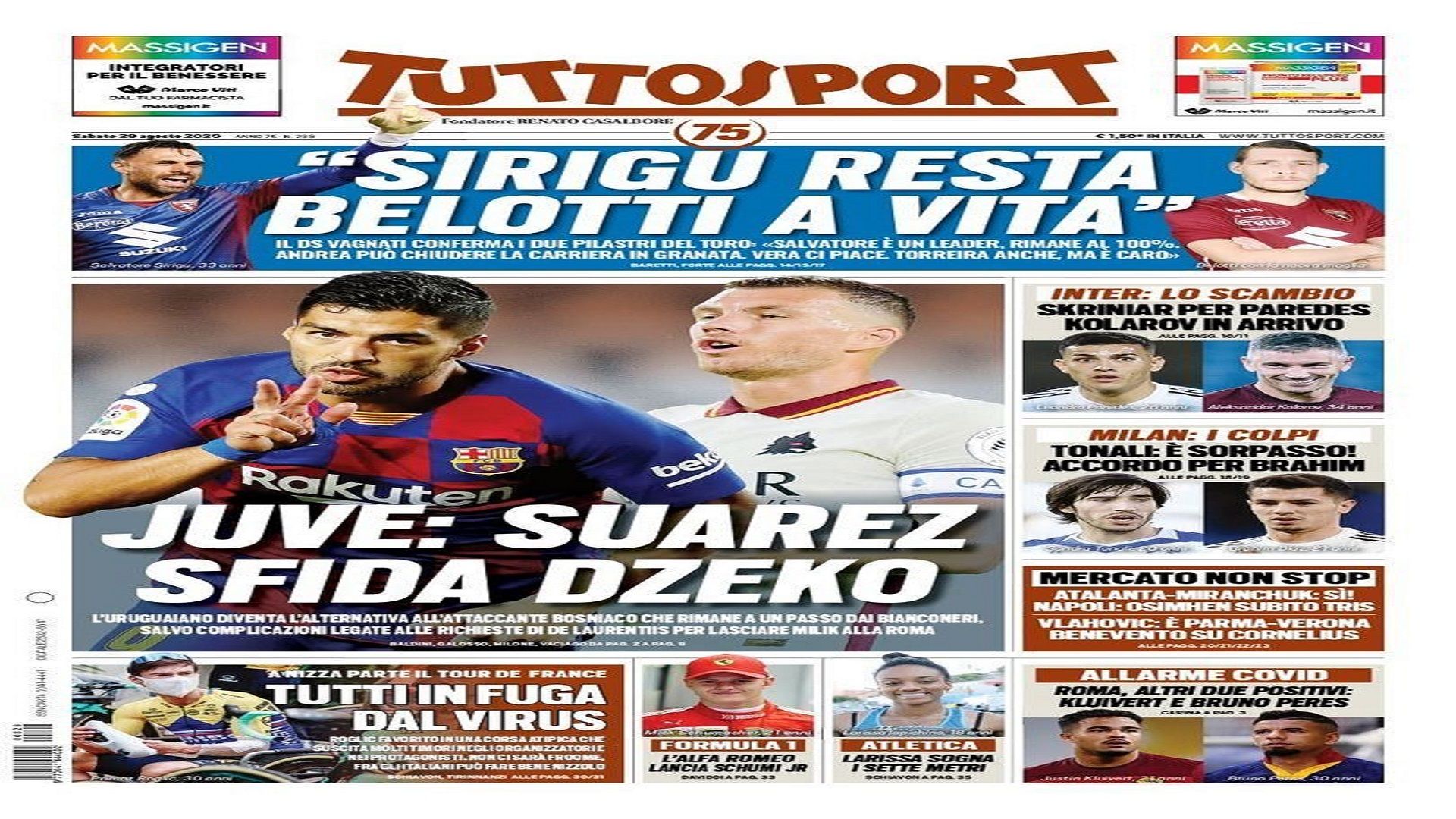 29 Aug Embed only Tuttosport