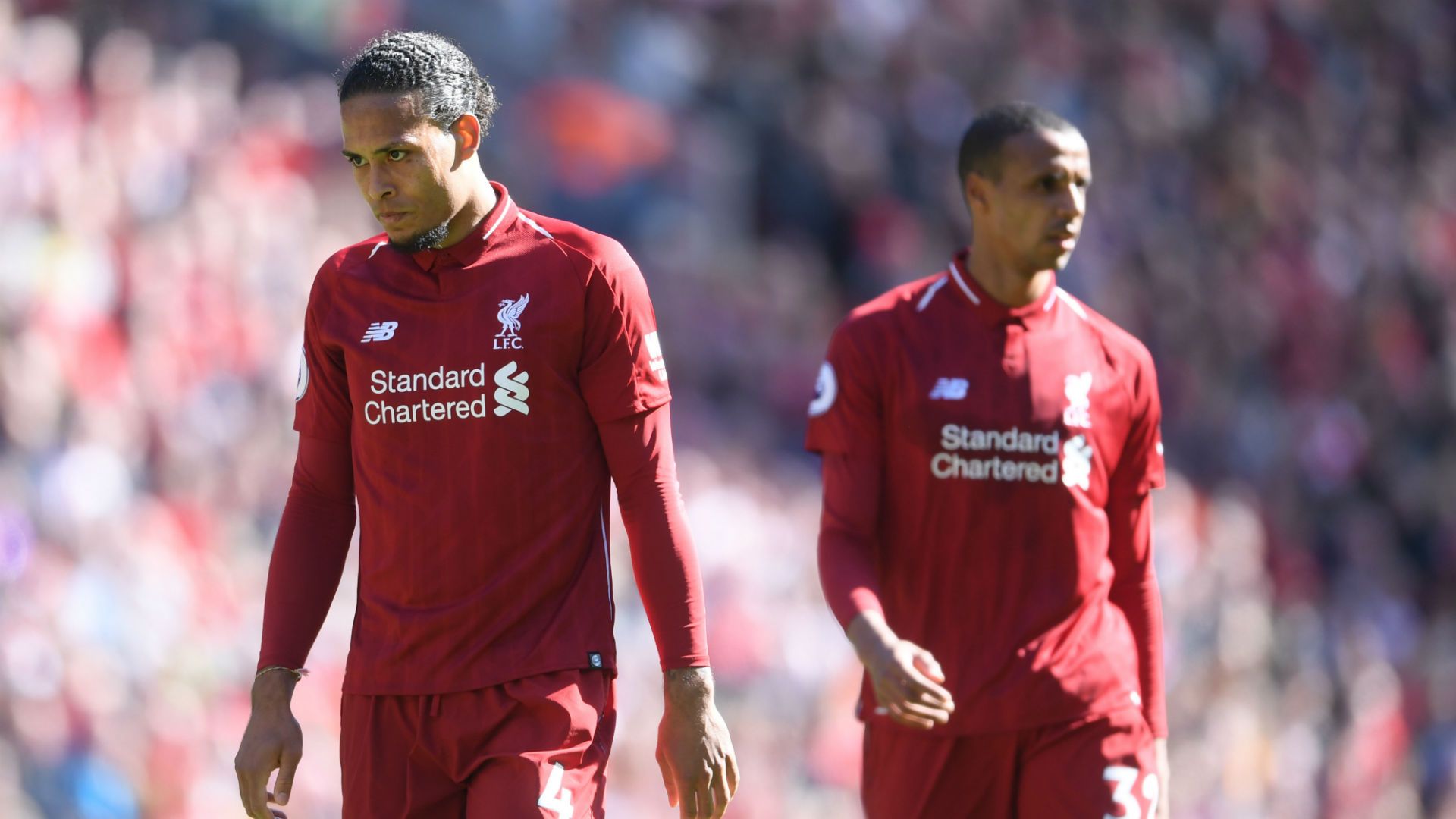 Virgil van Dijk Joel Matip FC Liverpool 2019