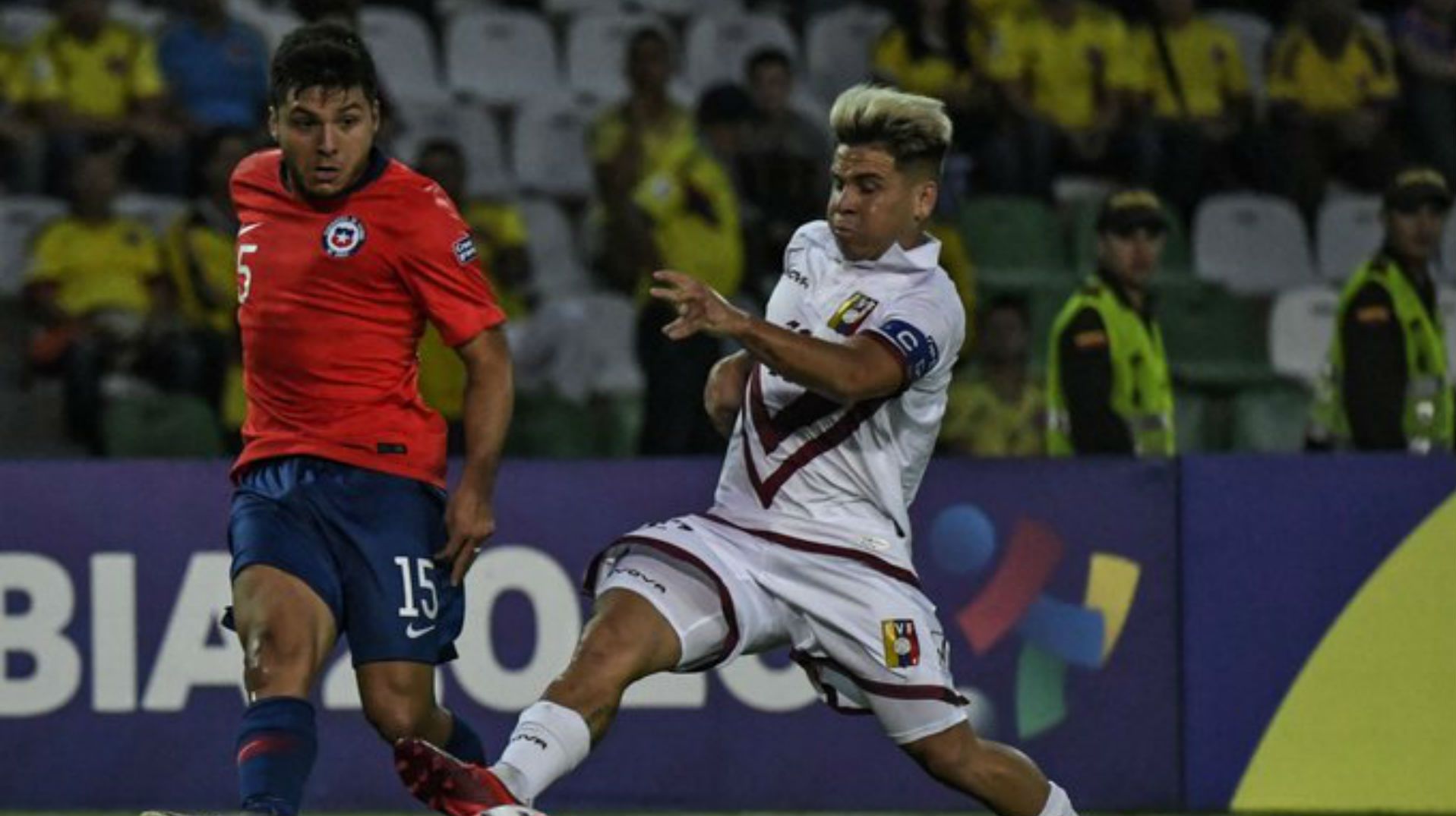 210120 Chile Venezuela Sub 23 Raimundo Rebolledo Yeferson Soteldo