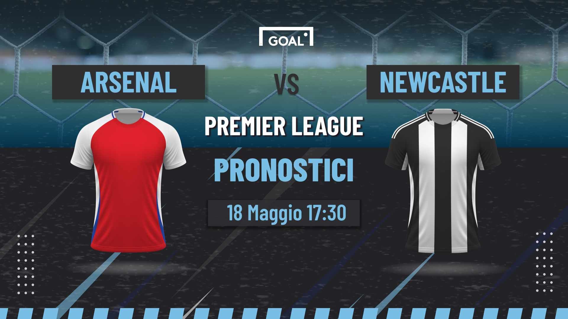 pronostici Arsenal-Newcastle