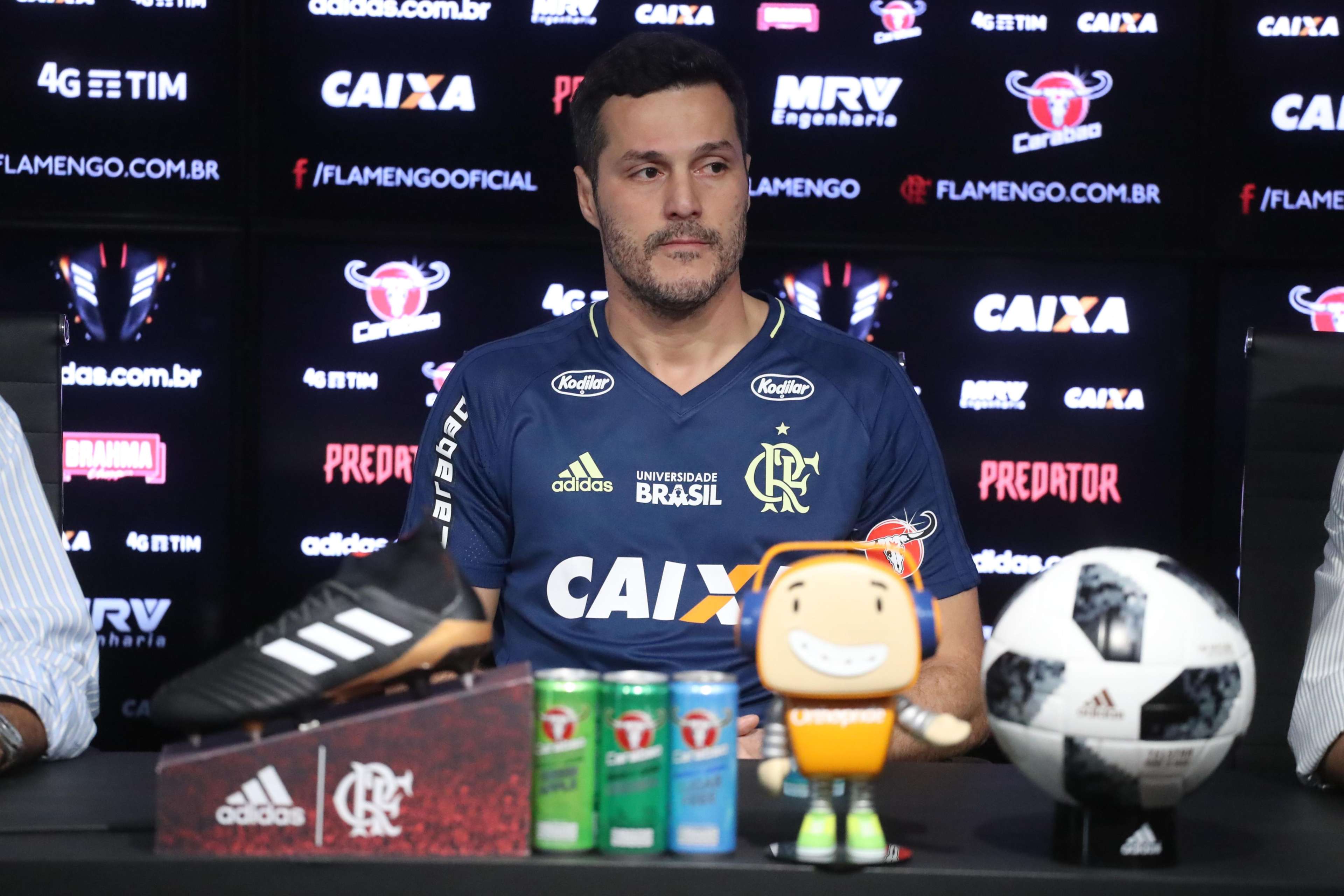 Julio Cesar Flamengo apresentação