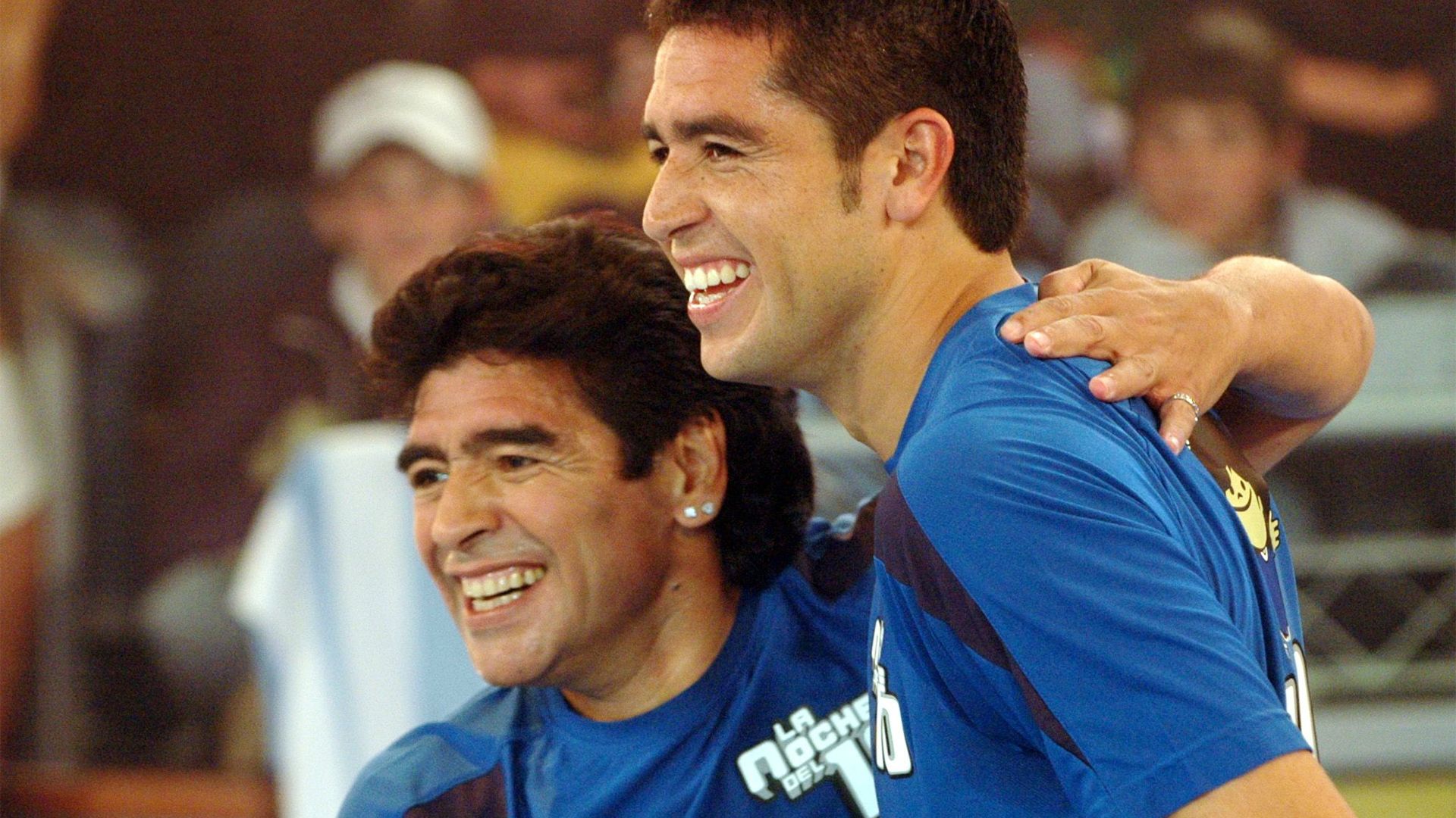 Diego Maradona Juan Roman Riquelme