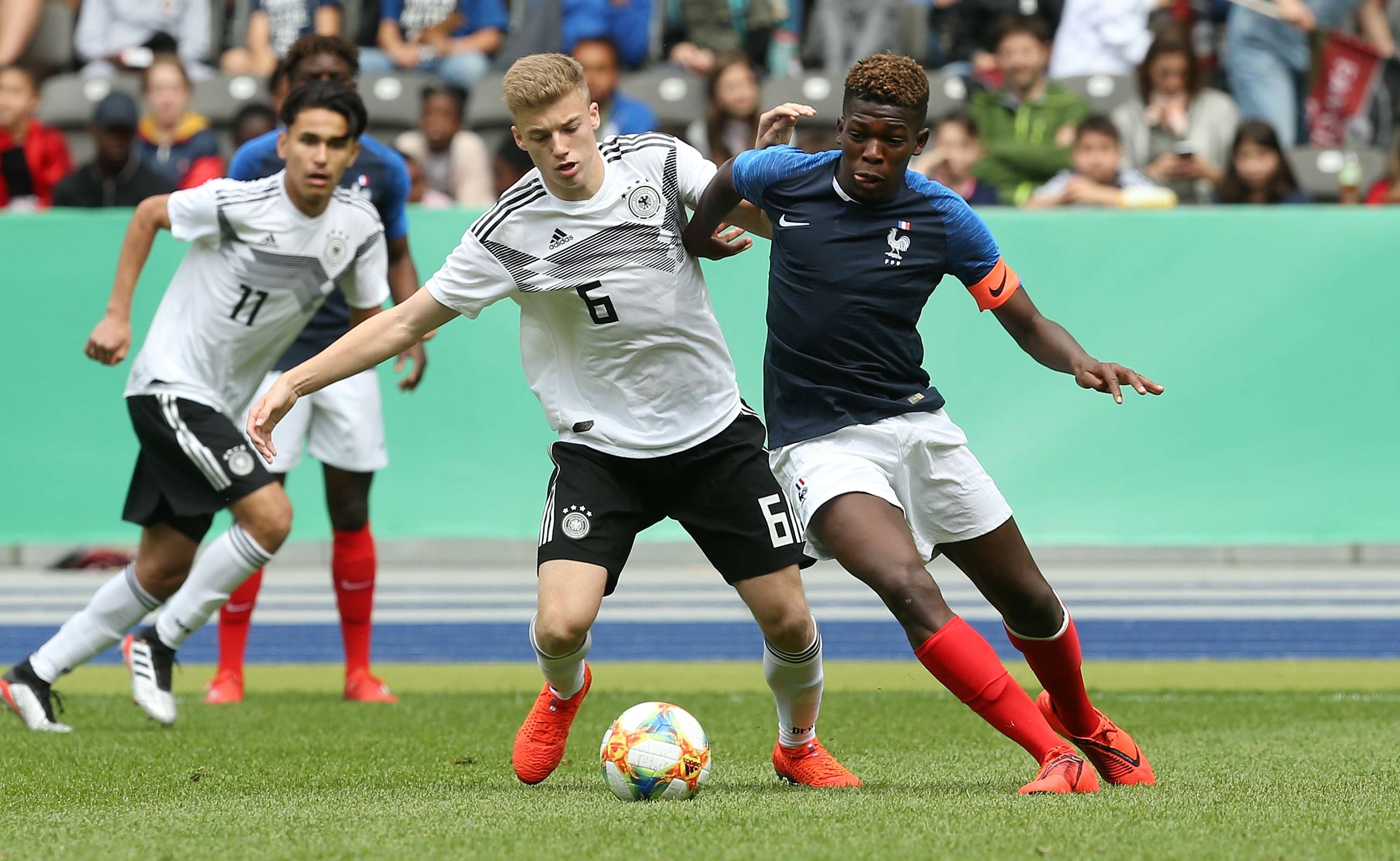 Lucas Gourna Douath, Germany U16 vs France U16