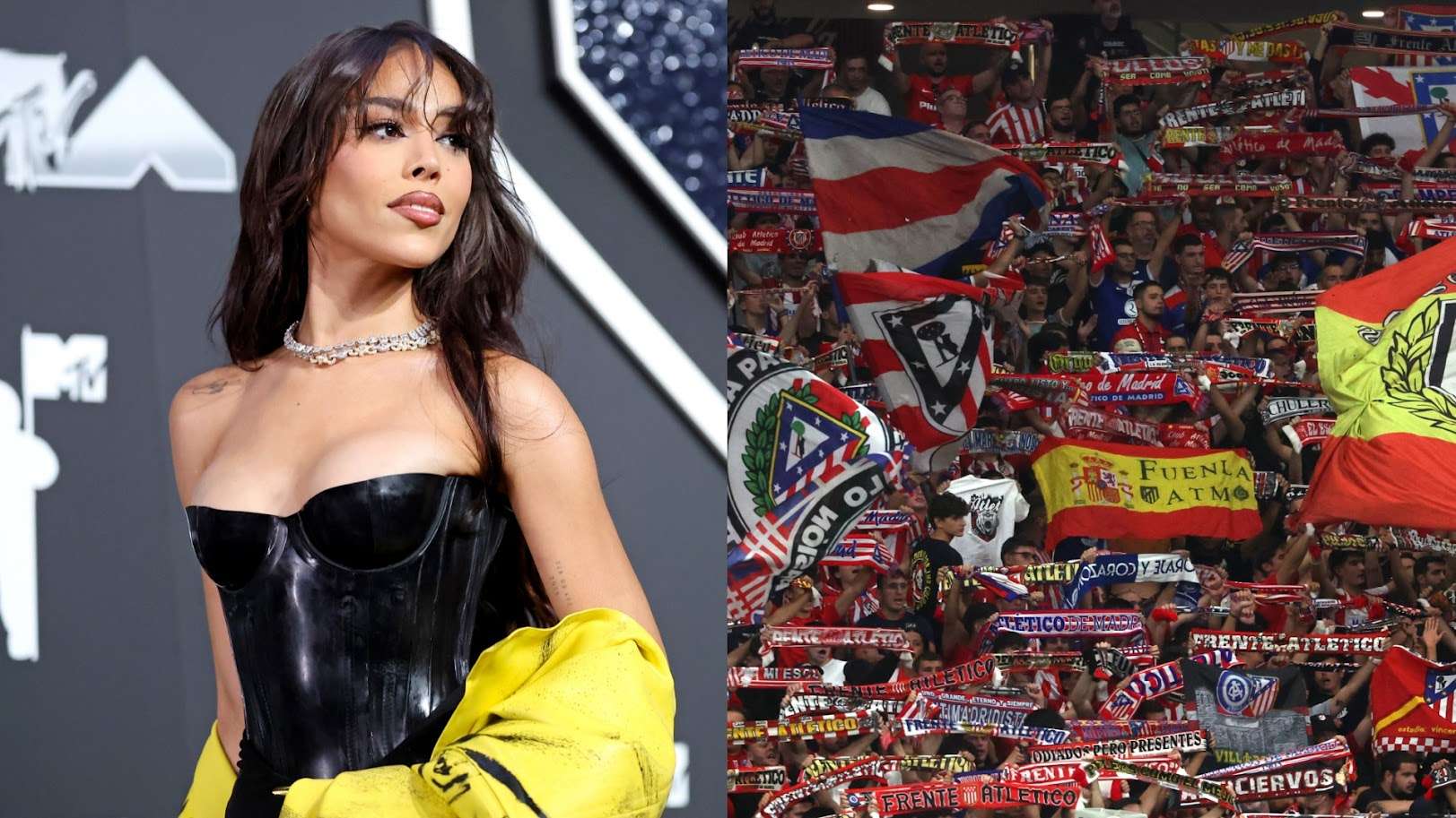 Danna Paola Atletico Madrid