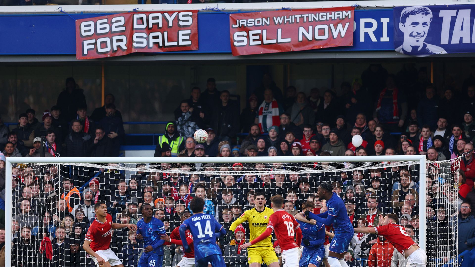 Morecambe fans Chelsea 2024-25