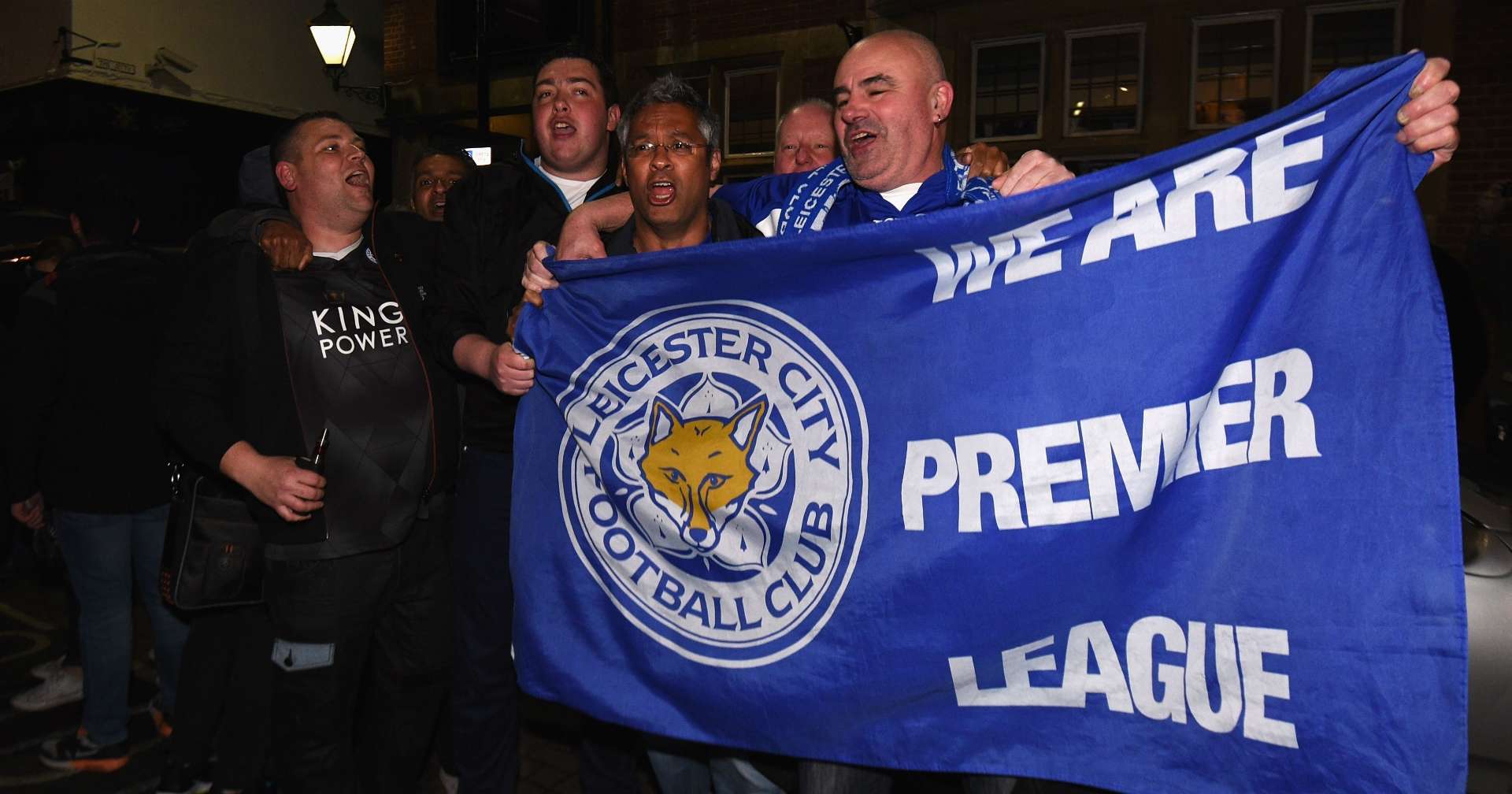 Leicester City are crowned Premier League champions