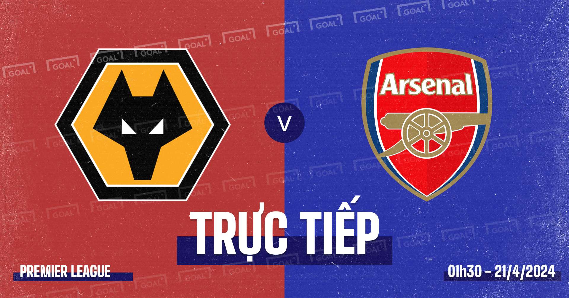 Wolverhampton vs Arsenal Premier League 2023/24 GFX