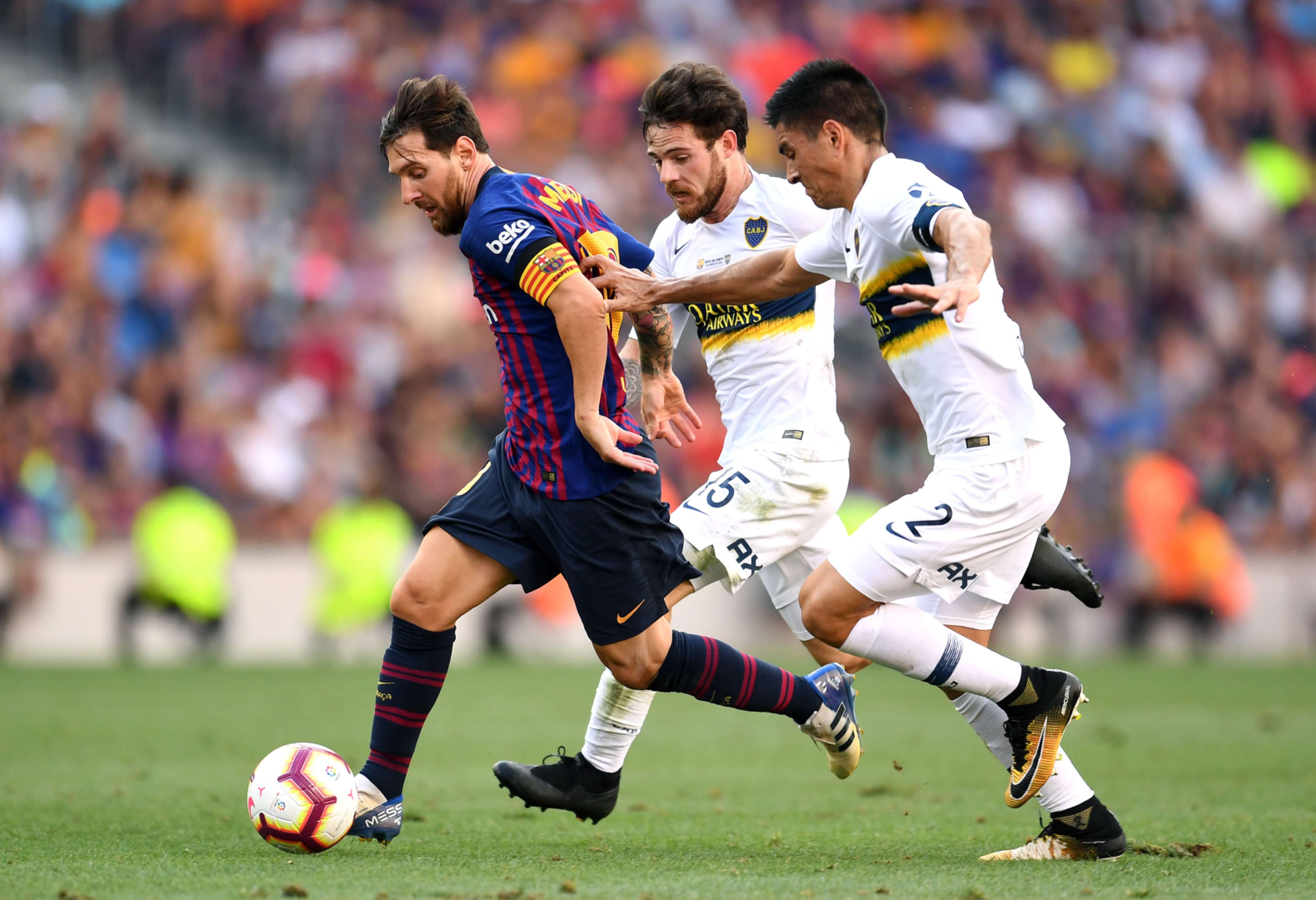 Lionel Messi Barcelona Boca 15082018