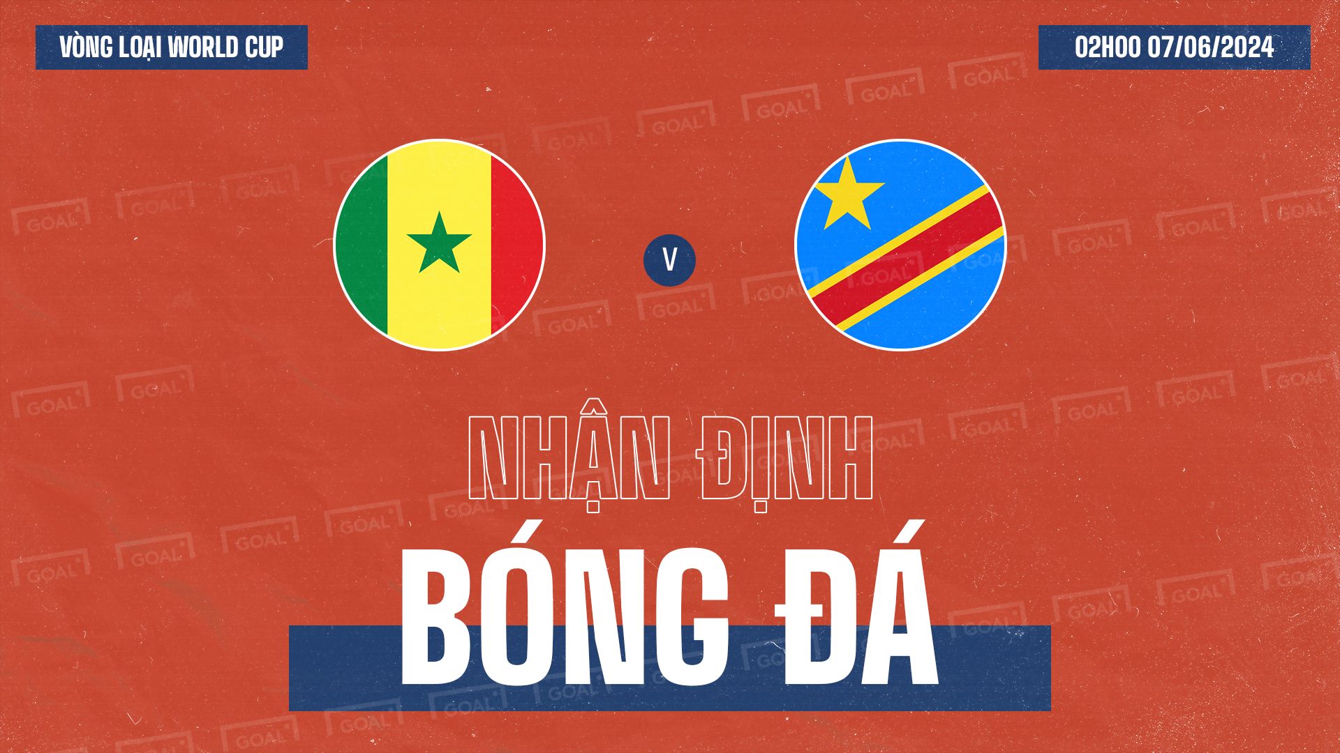 Senegal vs DR Congo 2026 FIFA World Cup Qualifiers GFX