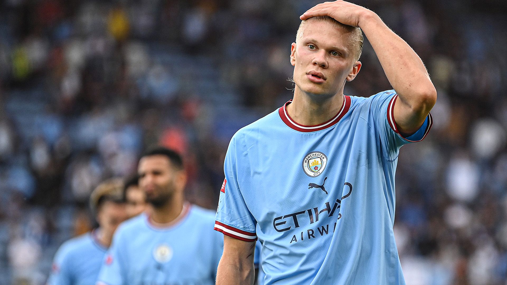 Erling Haaland Manchester City Community Shield 2022-23