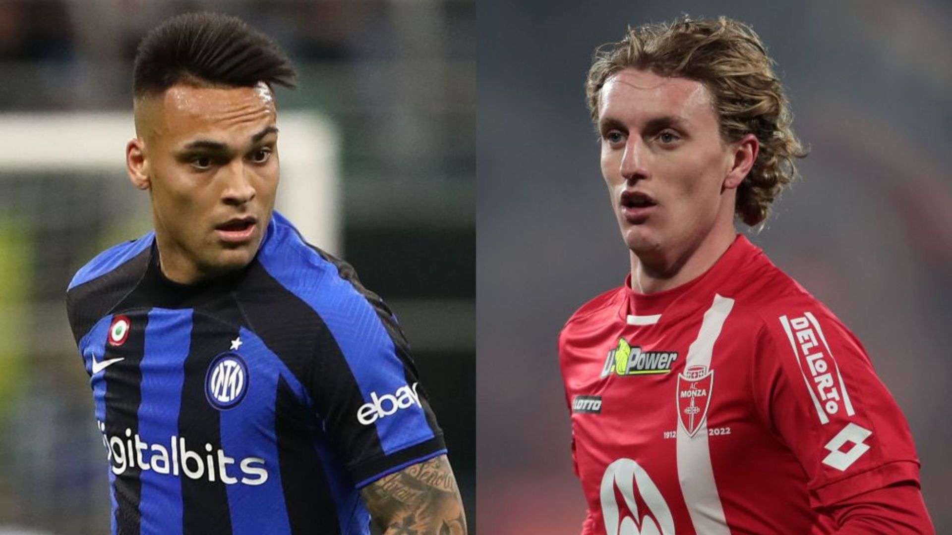 Lautaro Martinez Inter Nicolo Rovella Monza
