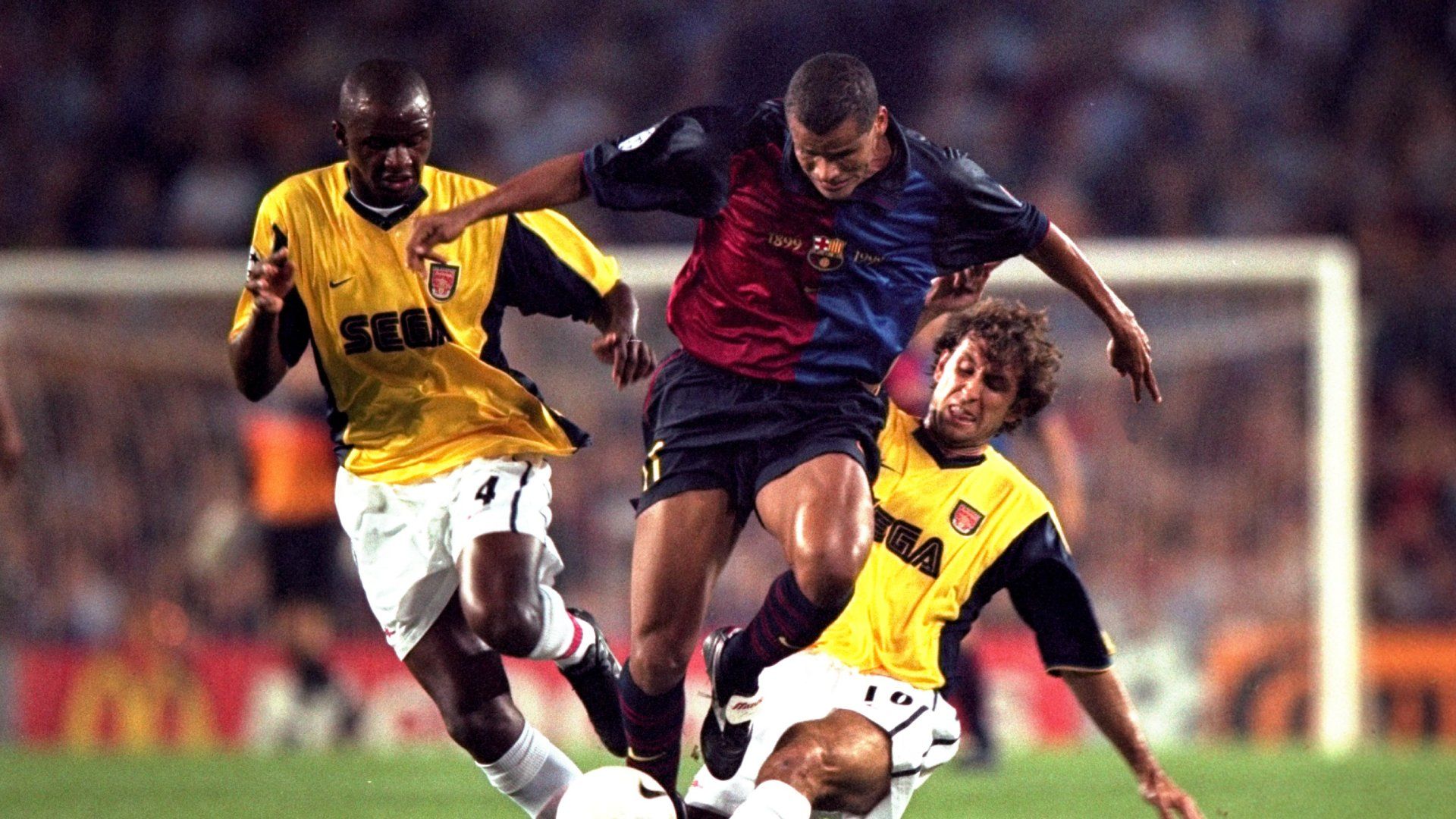 Rivaldo Barcelona Arsenal 1999