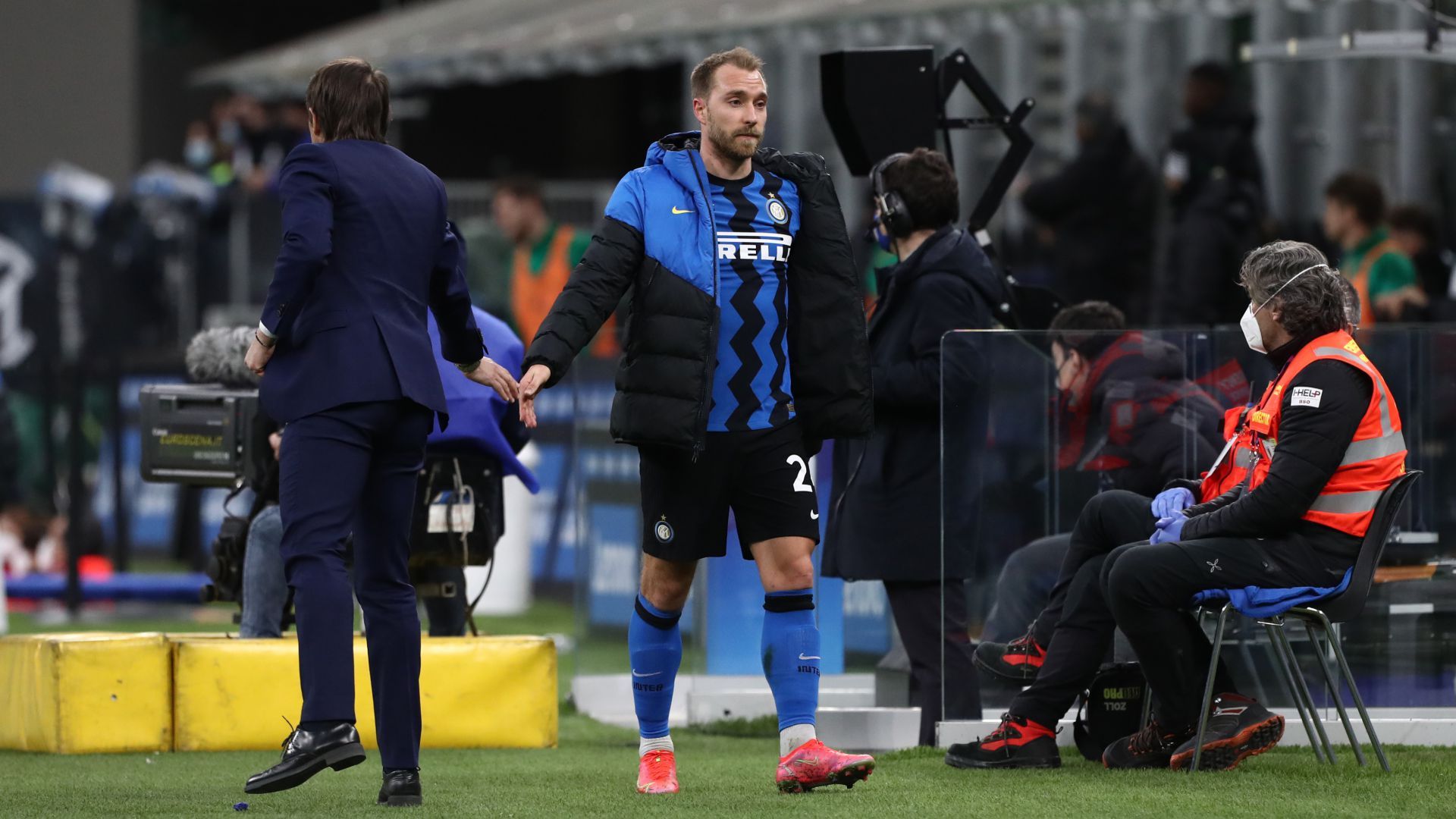 Christian Eriksen Antonio Conte Inter