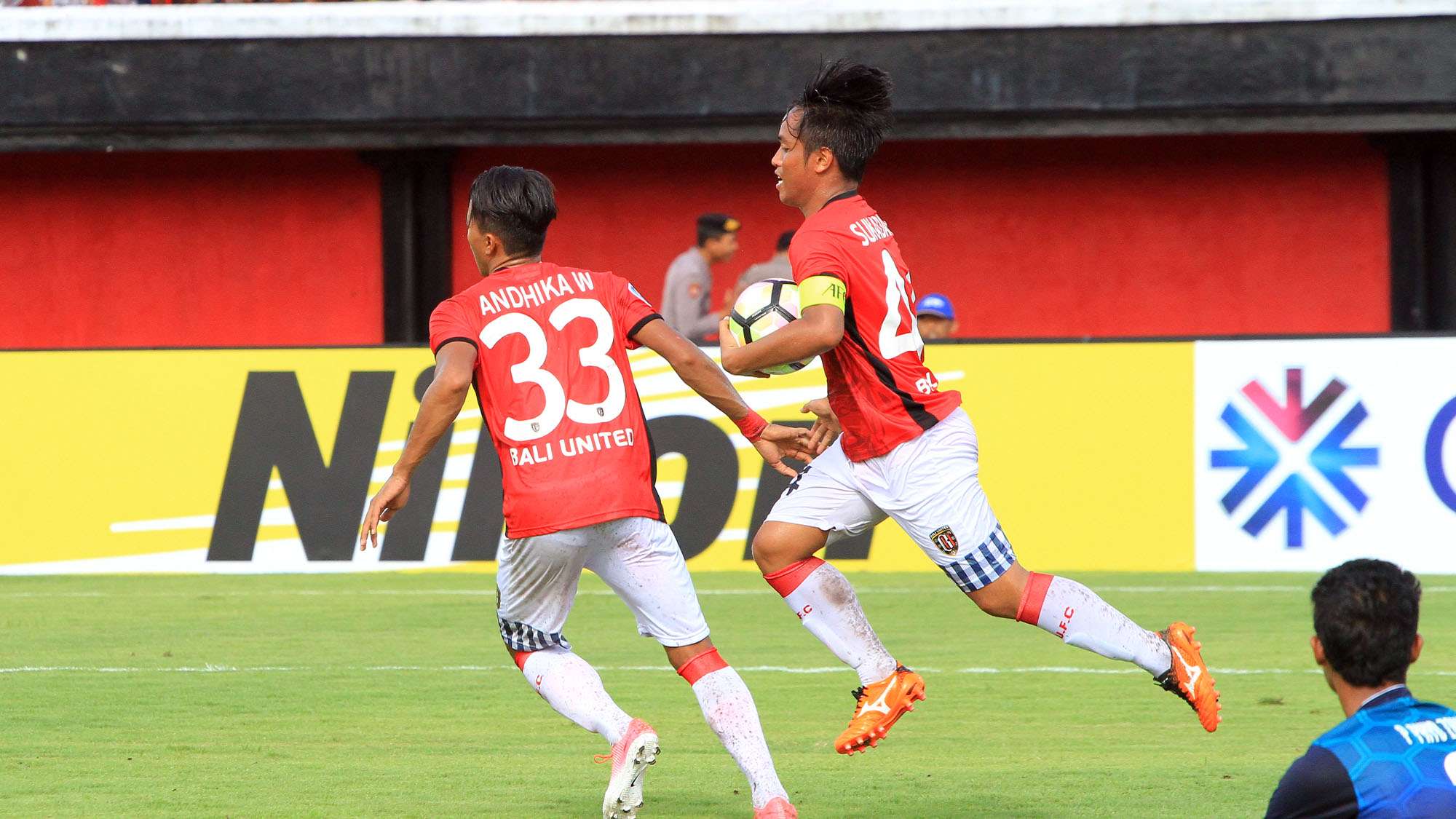 Selebrasi I Gede Sukadana - Bali United & Yangon United