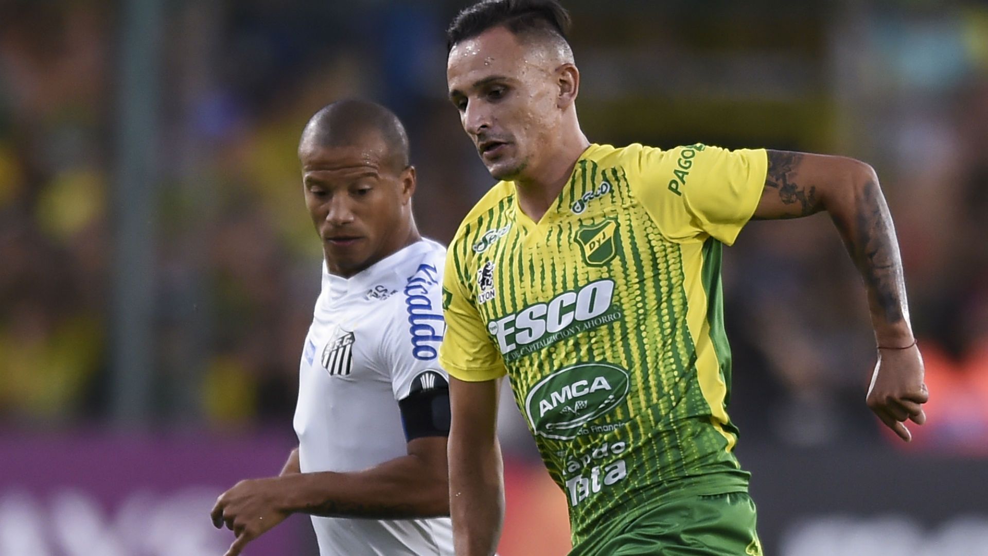 Carlos Sanchez Santos Defensa y Justicia Libertadores 03 03 2020