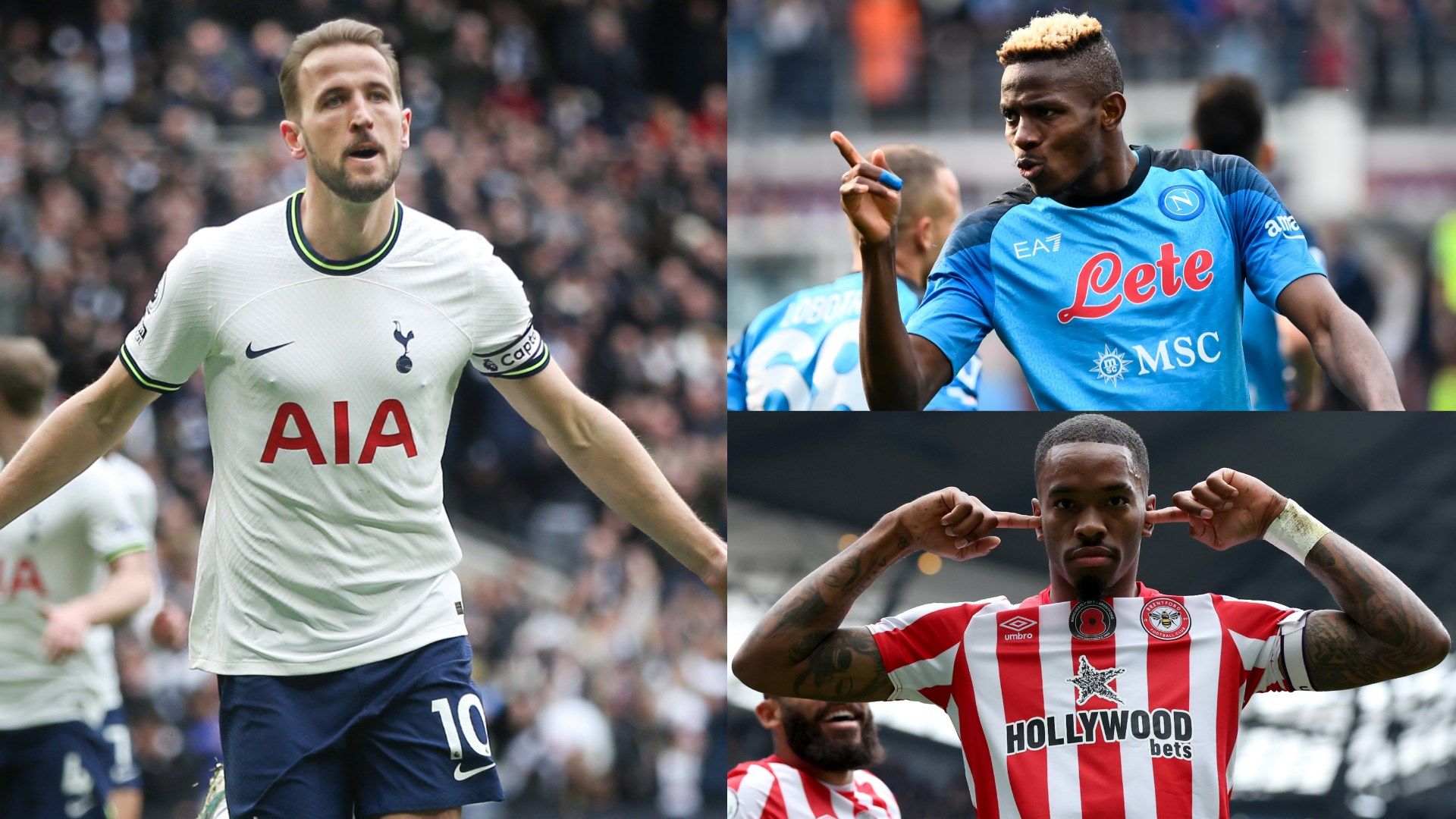 Kane Osimhen Toney GFX