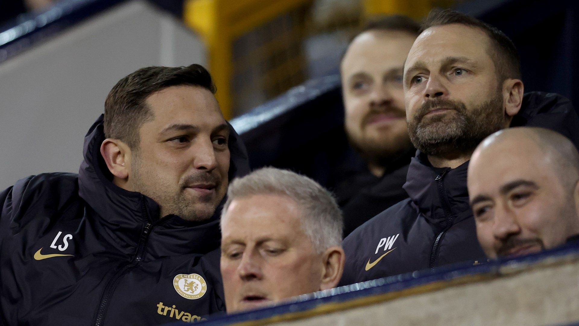 Chelsea sporting directors Laurence Stewart Paul Winstanley