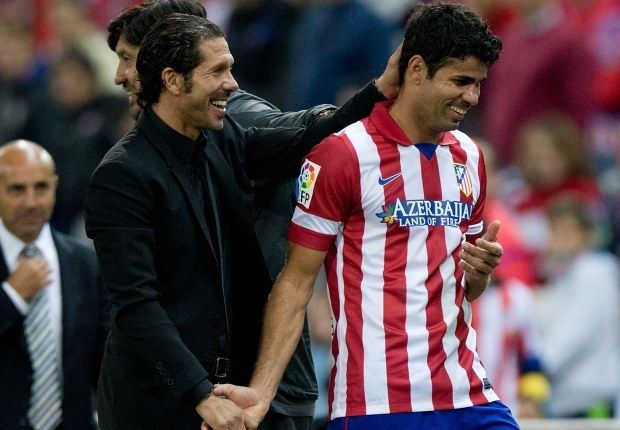 Atletico Madrid Diego Costa Diego Simeone