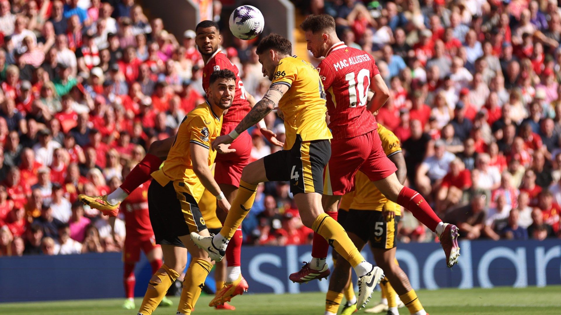 Alexis Mac Allister Liverpool Wolves 2023-24 Premier League