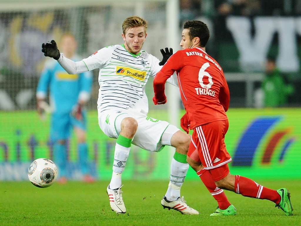 Christoph Kramer; Thiago, Borussia Mönchengladbach FC Bayern München Bundesliga 01242014