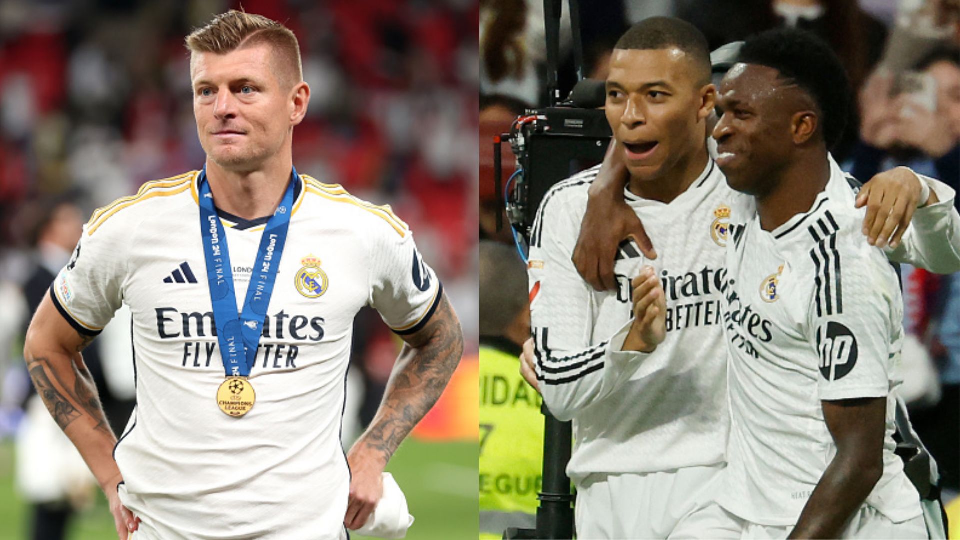 Toni Kroos parece lanzar una sutil indirecta a Kylian Mbappé y Vinicius Junior por la falta de trabajo defensivo en el Real Madrid | Goal.com Espana