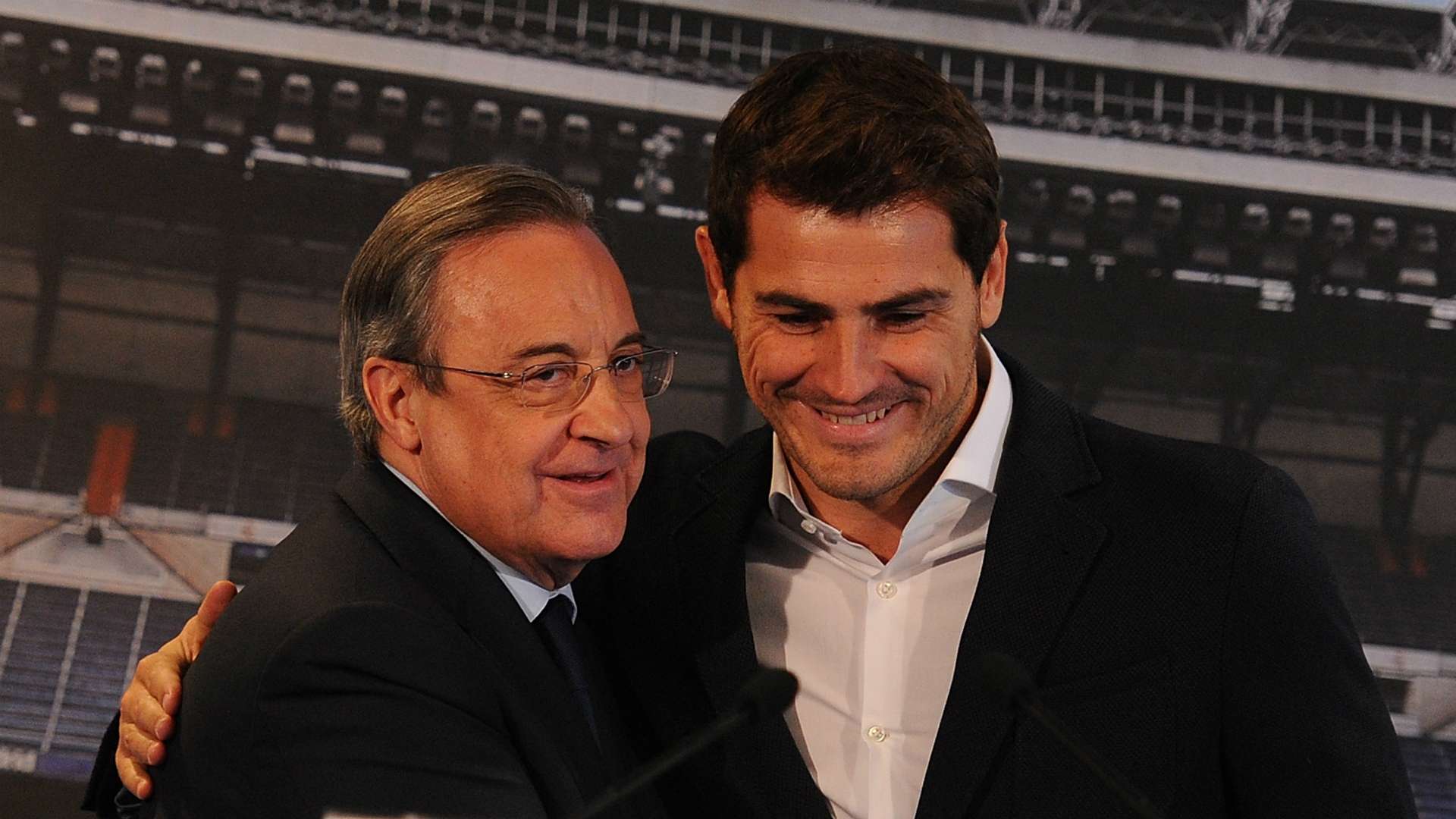 Florentino Perez Iker Casillas