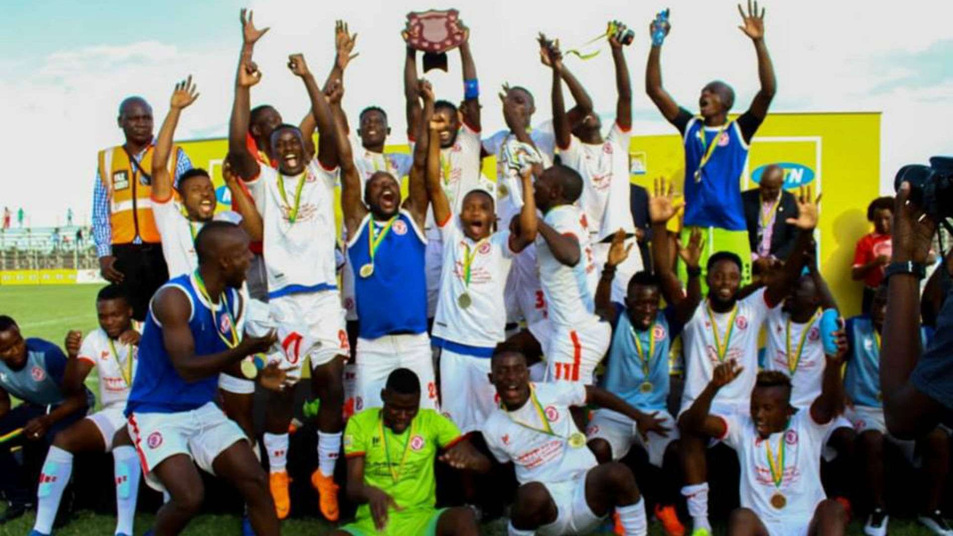 Nkana FC win Shield in Zambia.