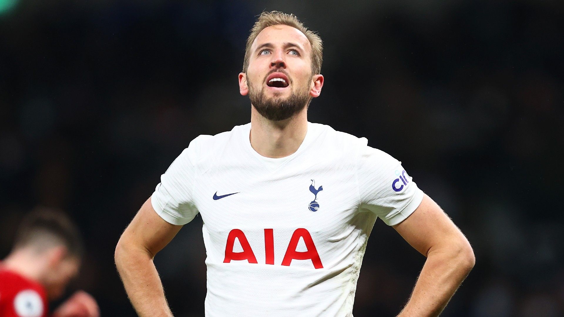 Harry Kane Tottenham vs Liverpool Premier League 2021-22