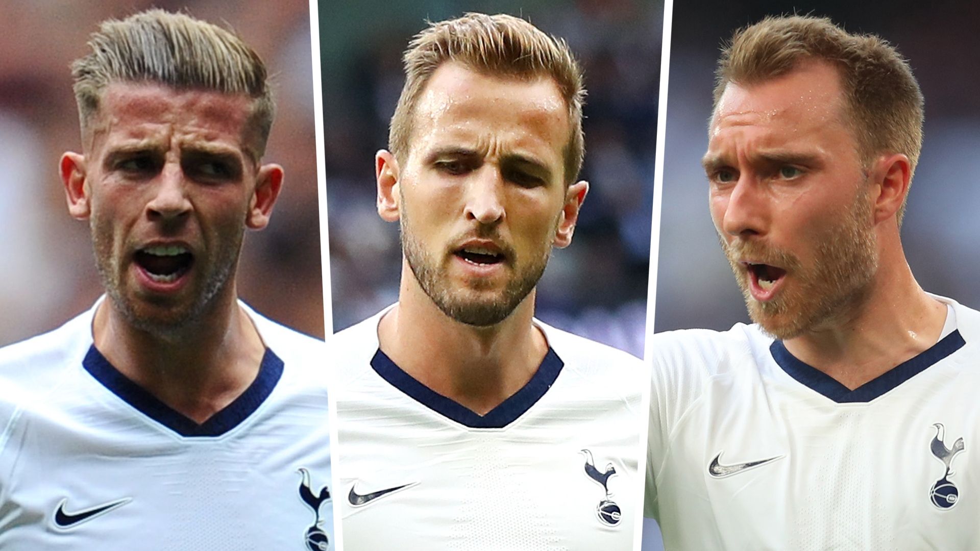 Toby Alderweireld Harry Kane Christian Eriksen