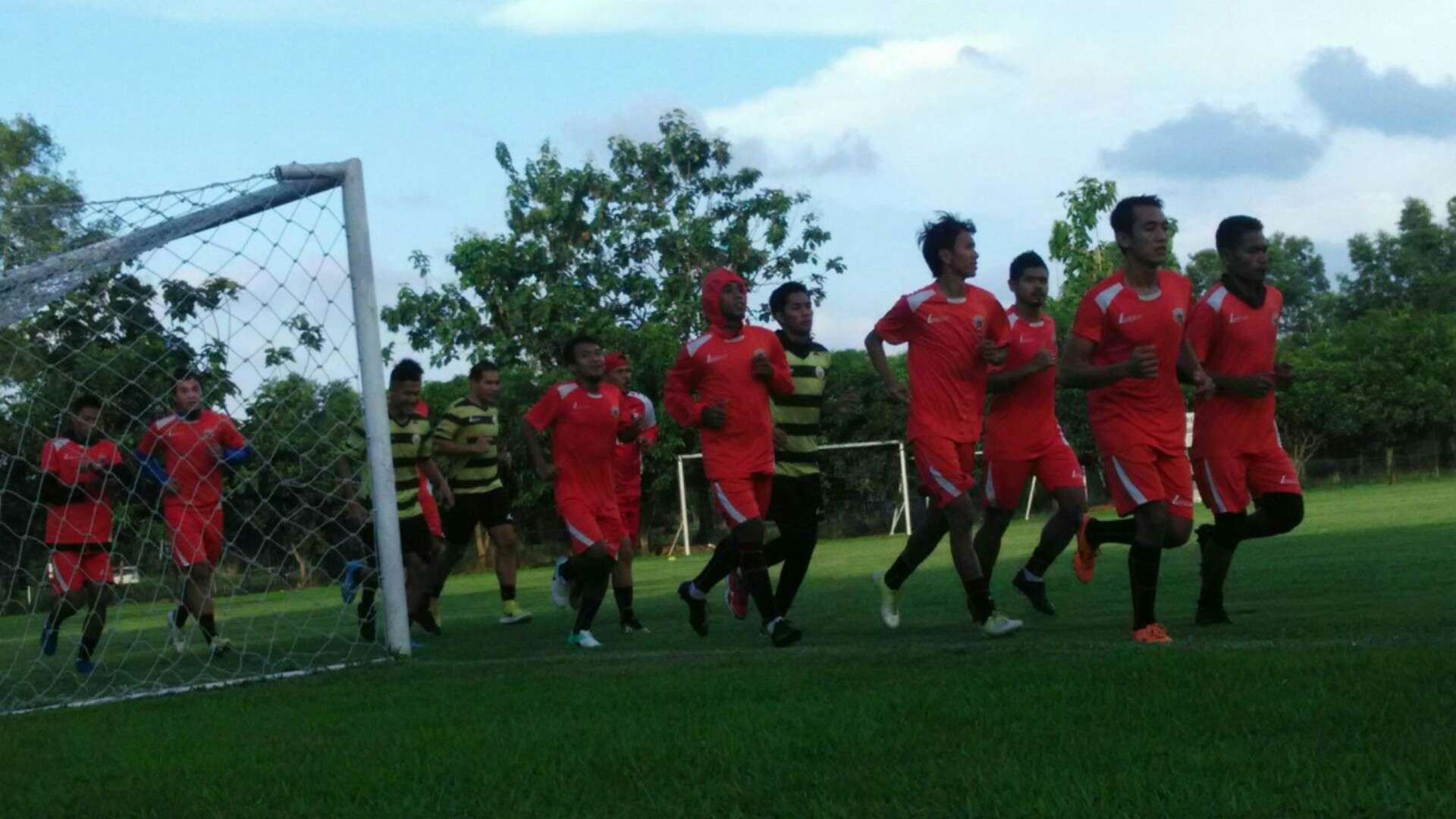 Latihan Perdana Persija Jakarta