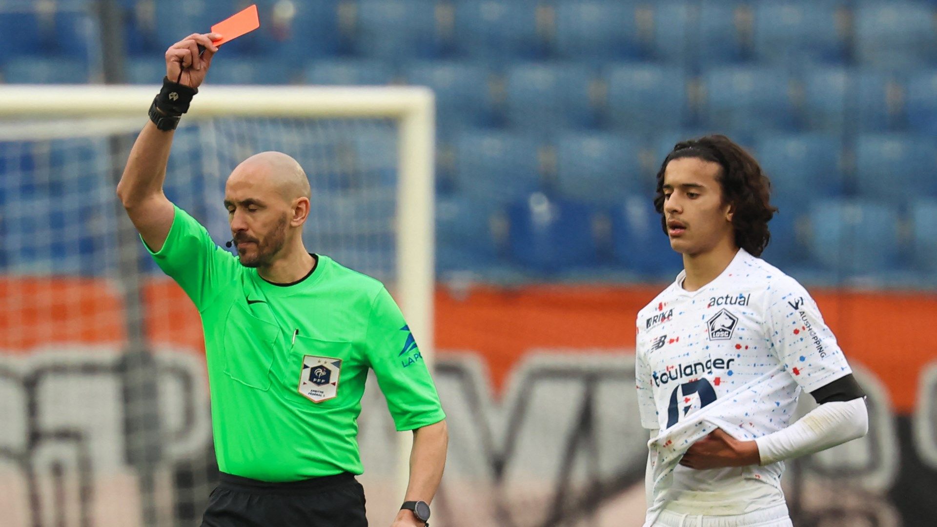 Ayyoub Bouaddi Lille Montpellier Ligue 1 2023-24