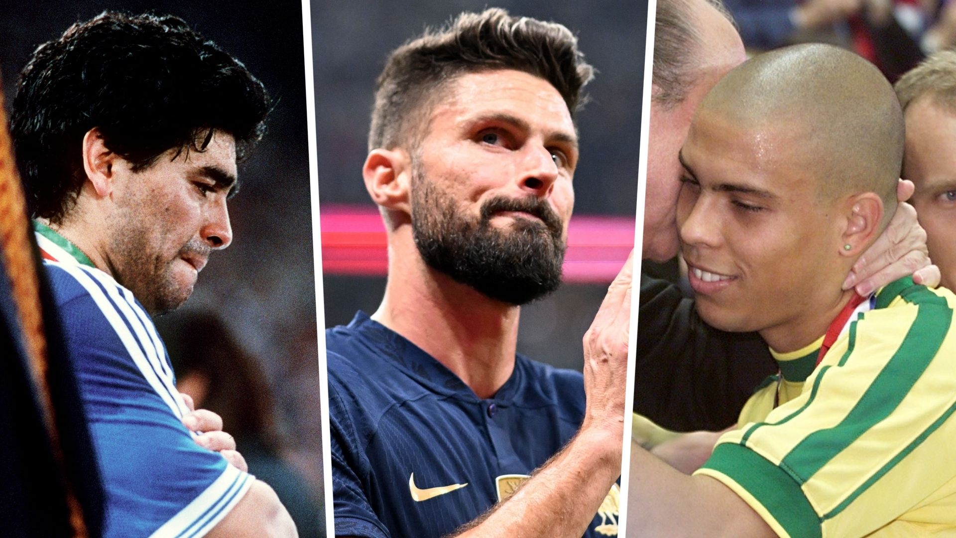 Maradona Giroud Ronaldo