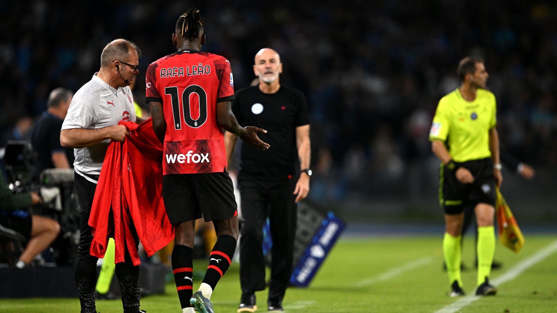 Leao Pioli Napoli Milan