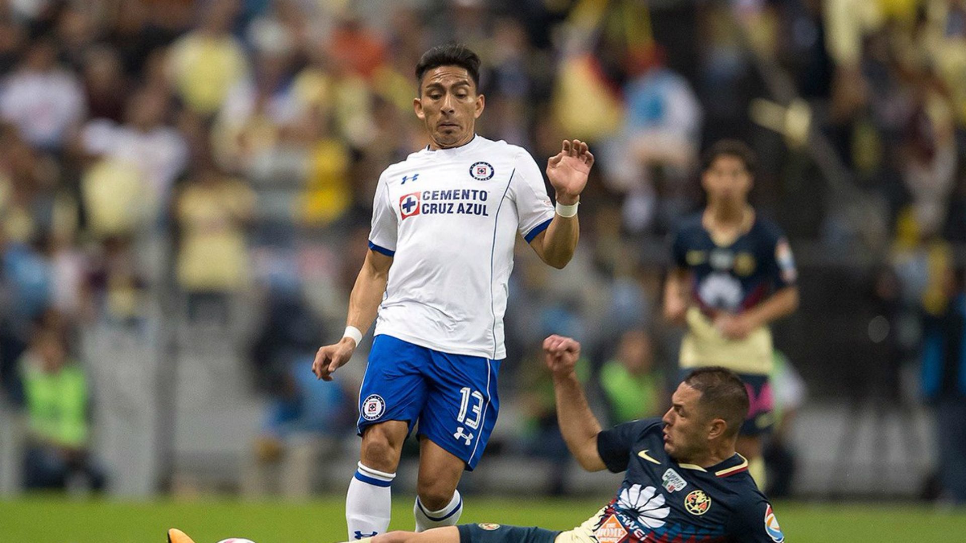 América Cruz Azul Angel Mena