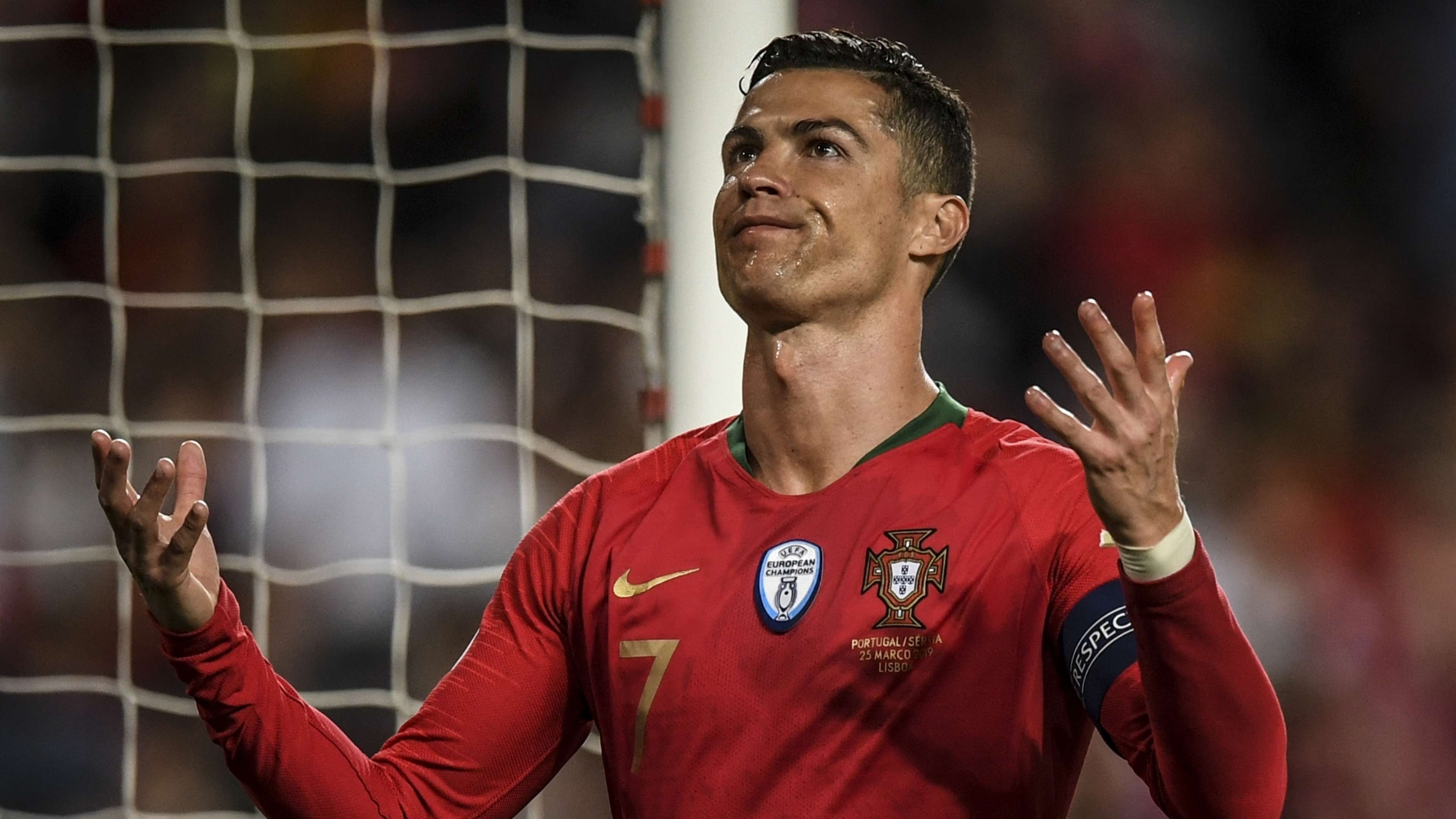 Cristiano Ronaldo, Portugal vs Serbia