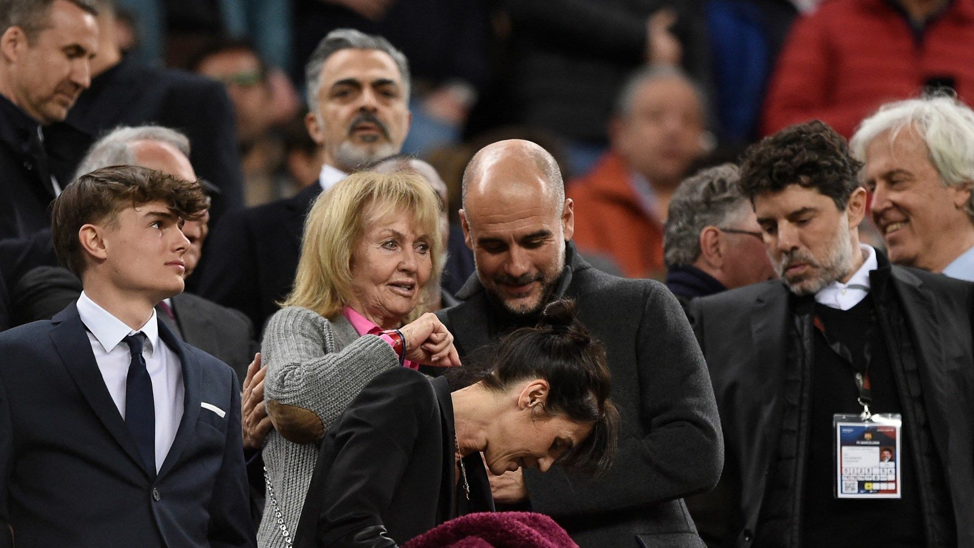 Pep Guardiola & Danny Coster Johan Cruyff Wife