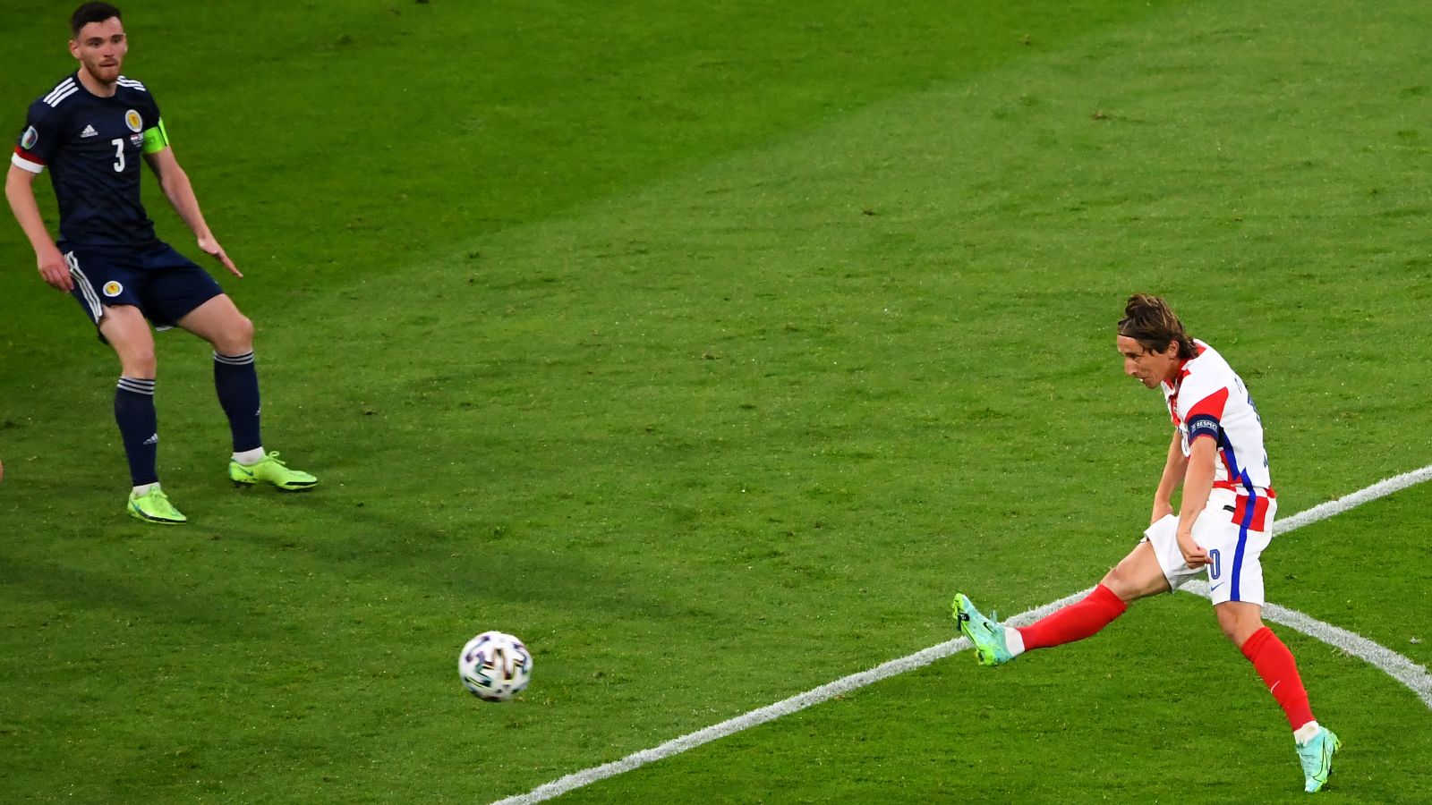 Luka Modric, Croacia vs. Escocia Euro 2020
