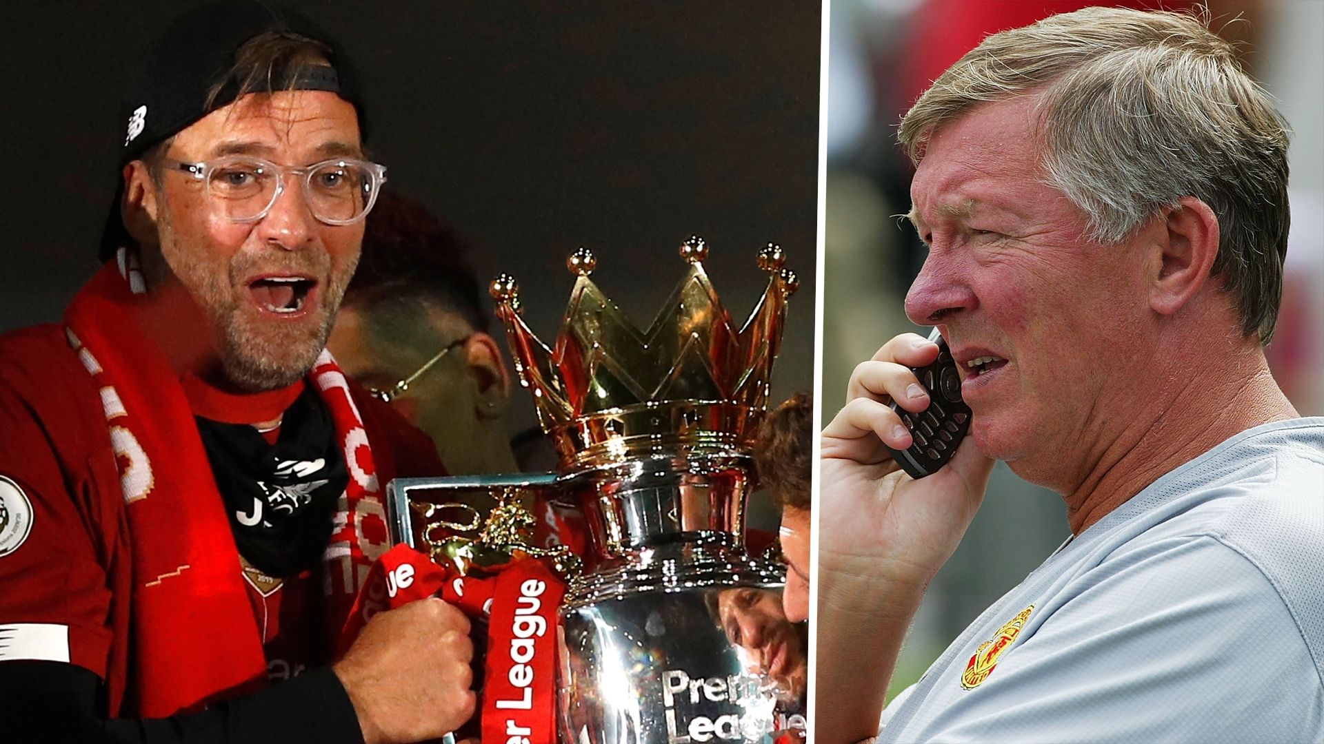 Jurgen Klopp Sir Alex Ferguson