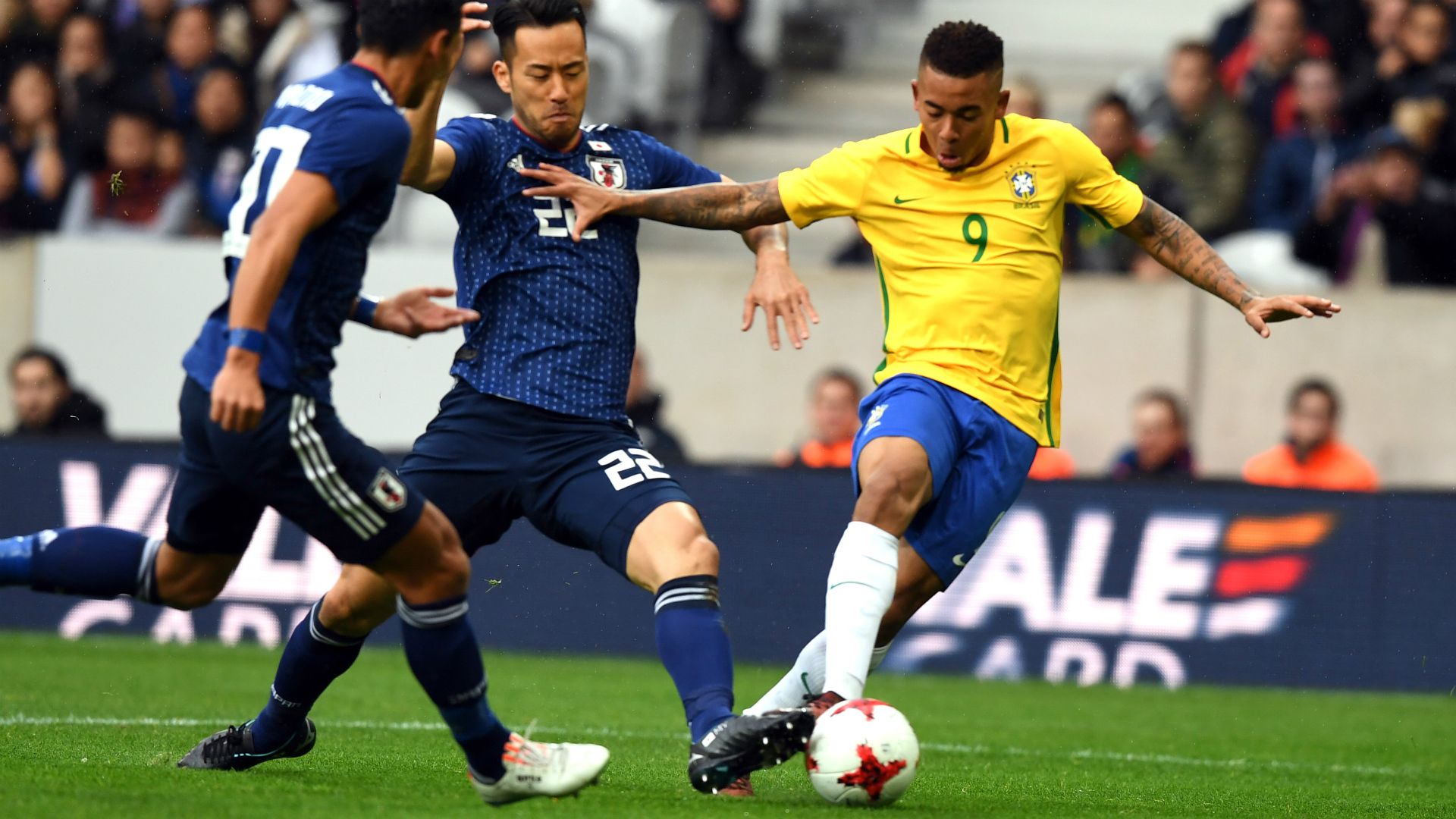 Gabriel Jesus I Brasil Japão I 10 11 18