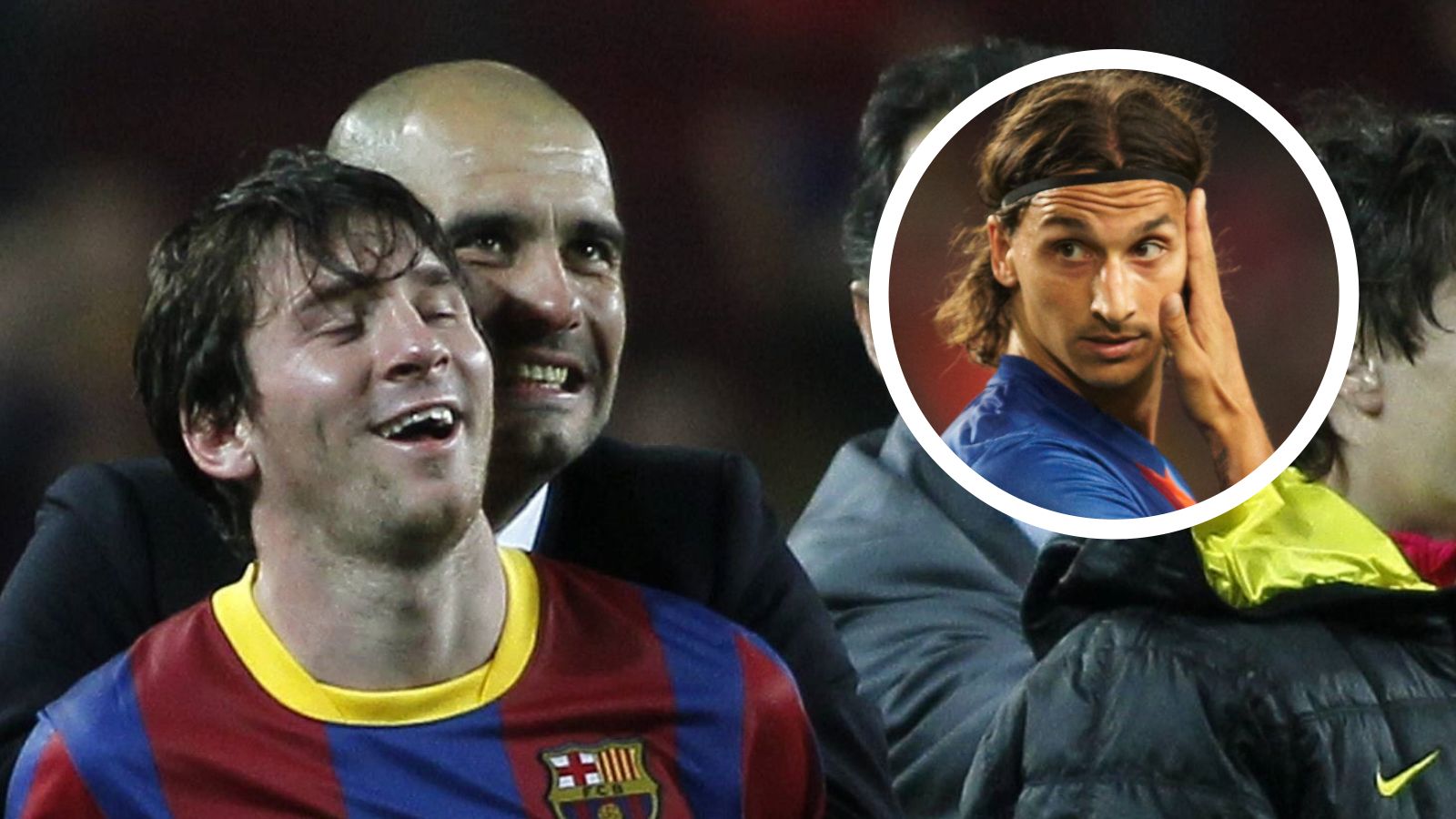 ONLY GERMANY GFX Zlatan Ibrahimovic Lionel Messi Pep Guardiola Barcelona