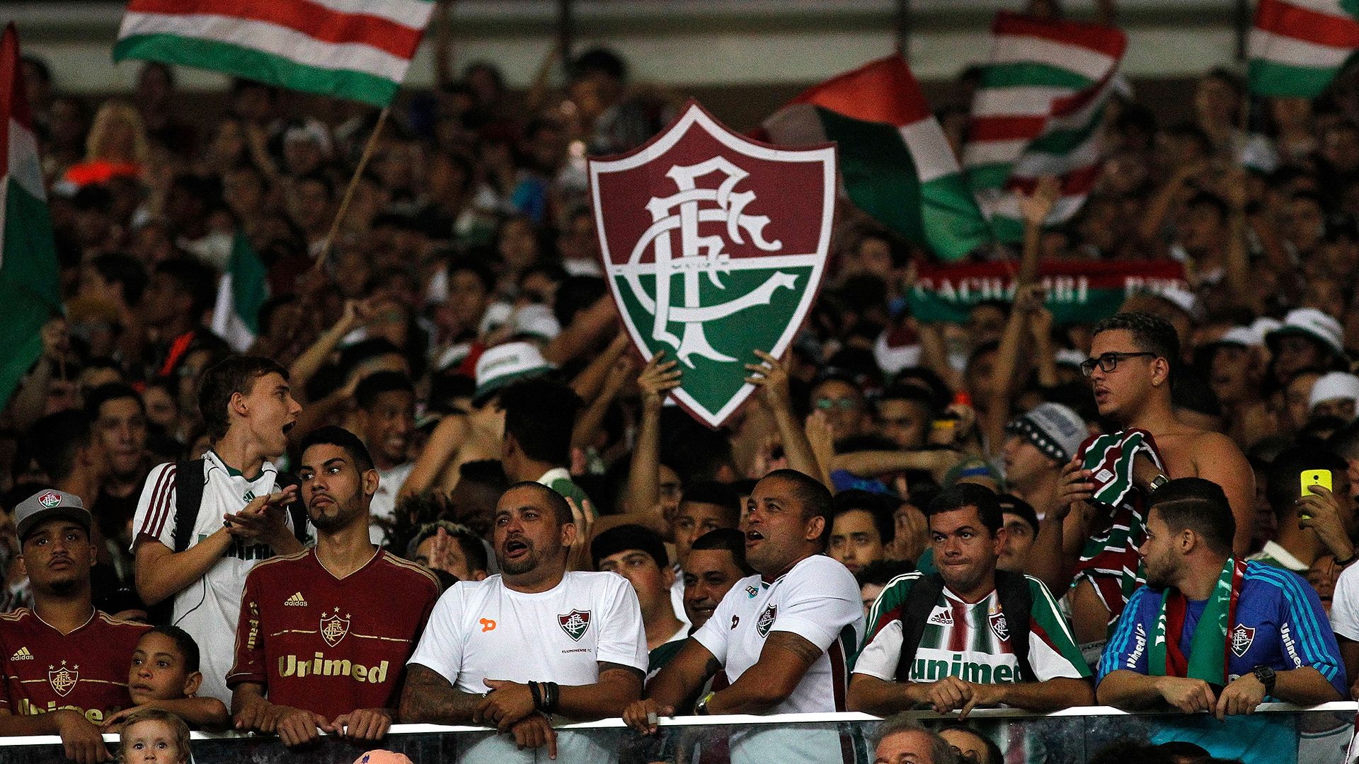 Torcida Fluminense Goias Copa do Brasil 19042017