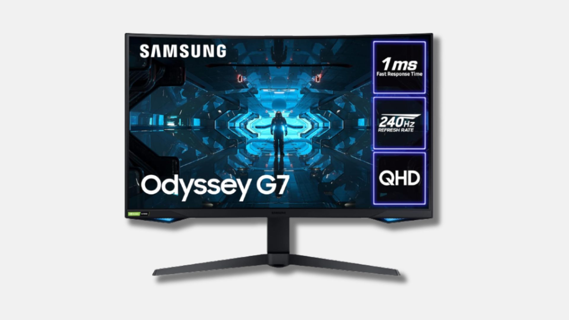 Samsung Odyssey G7 1000R Curved Gaming Monitor