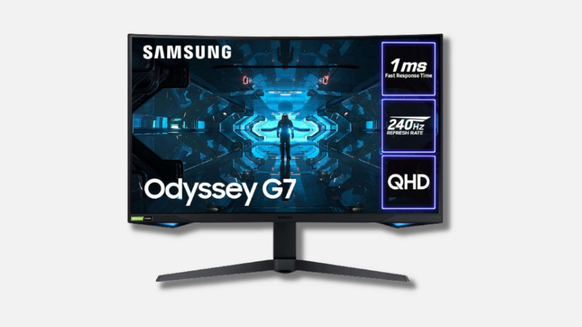 Samsung Odyssey G7 1000R Curved Gaming Monitor