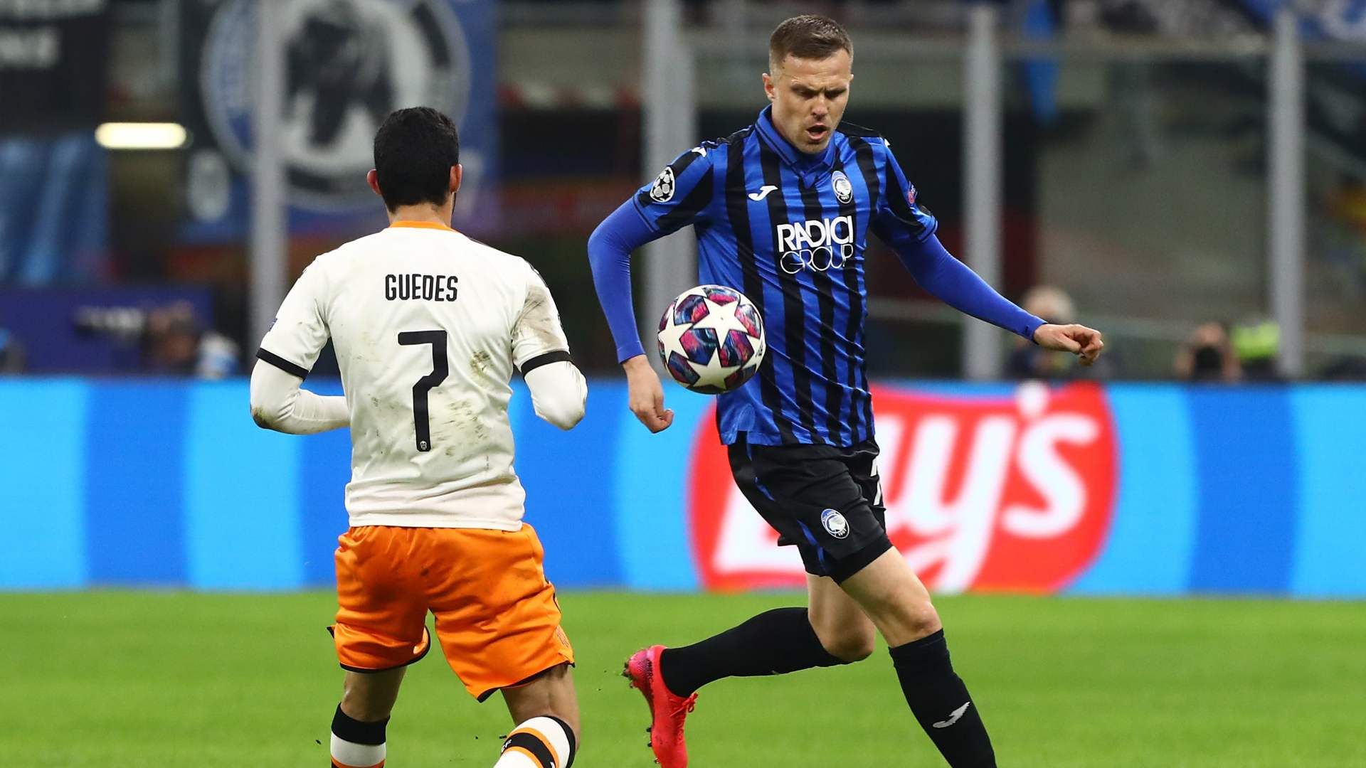 Alejandro Josip Ilicic Atalanta Goncalo Guedes Valencia 2019-02-19